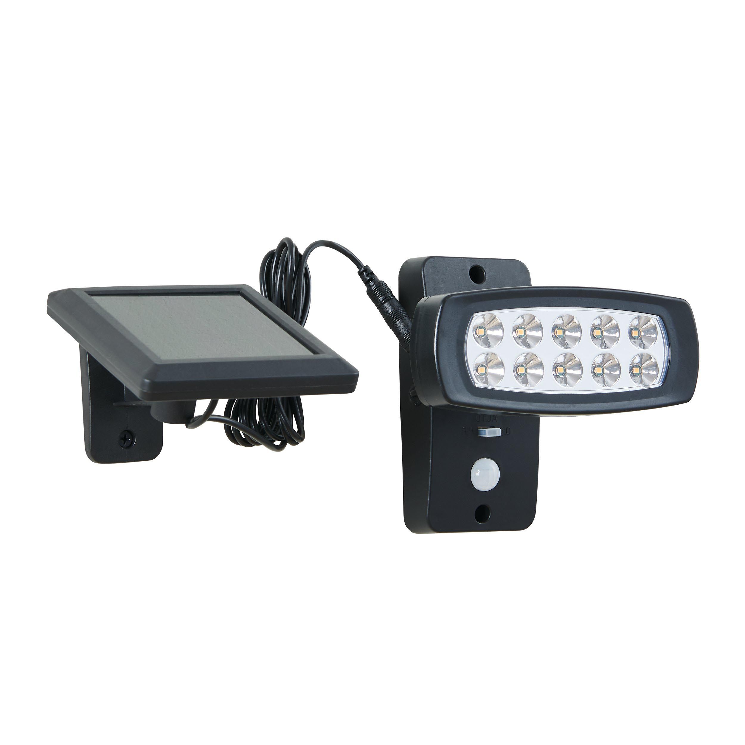 Applique extérieure LED PALIZZI noir H15,5cm