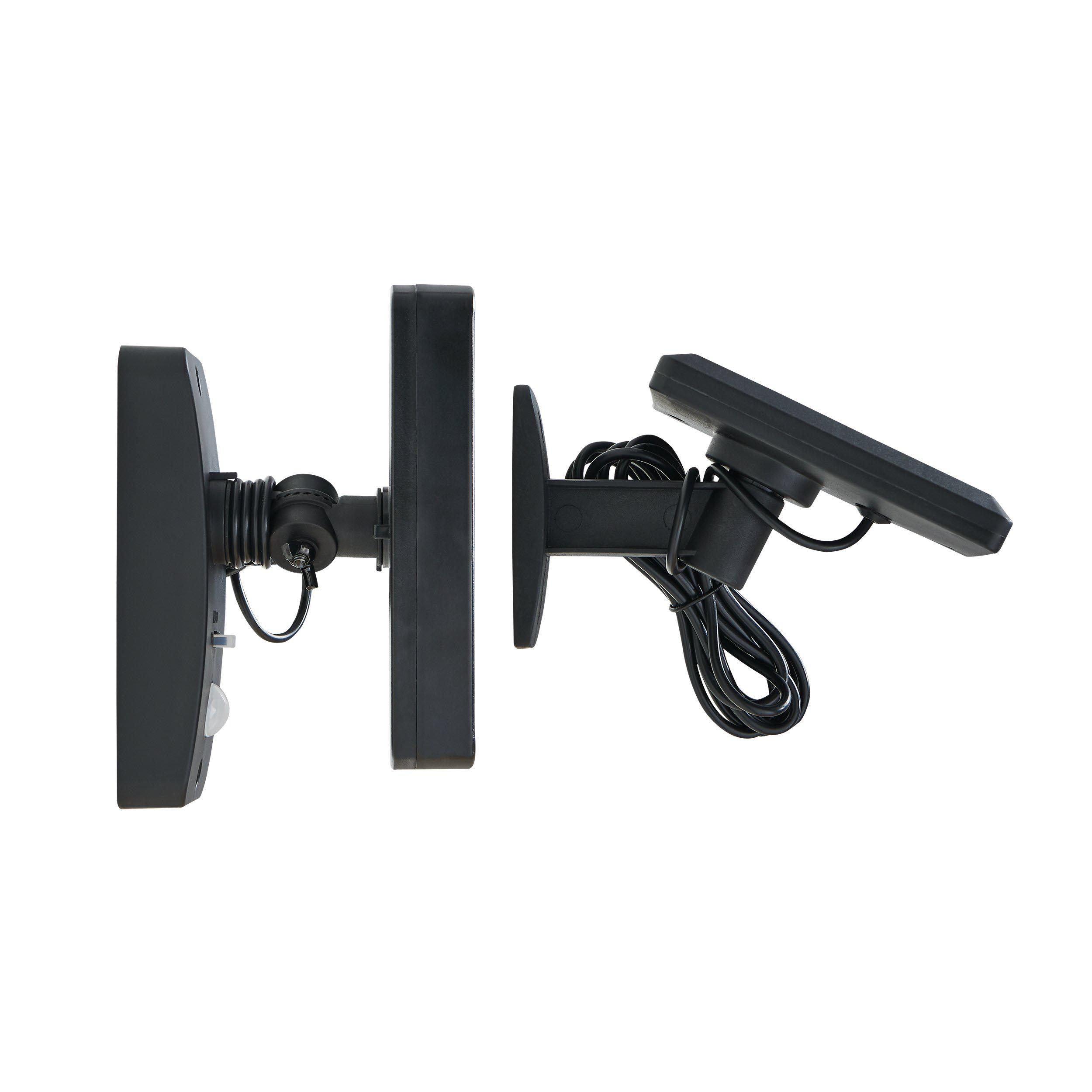 Applique extérieure LED PALIZZI noir H15,5cm