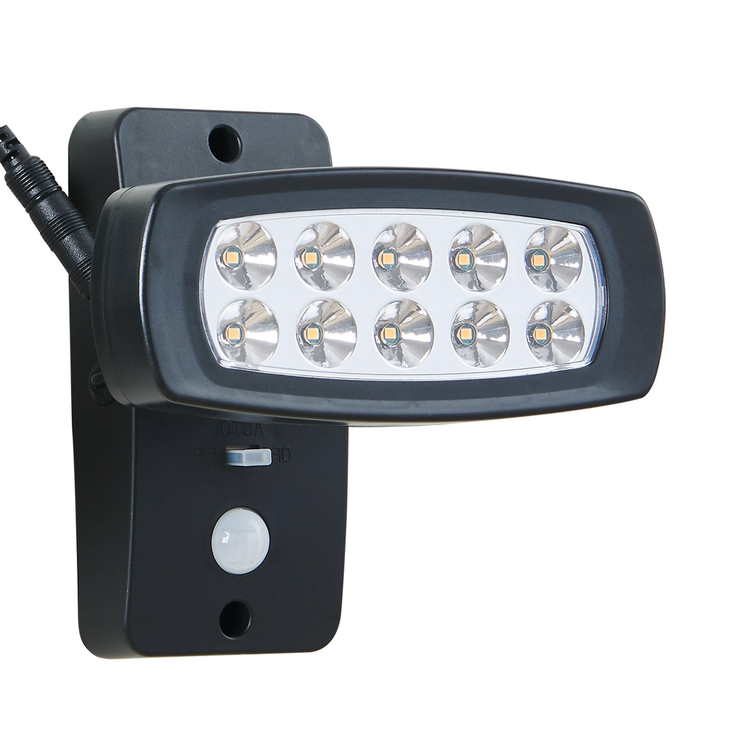 Applique extérieure LED PALIZZI noir H15,5cm