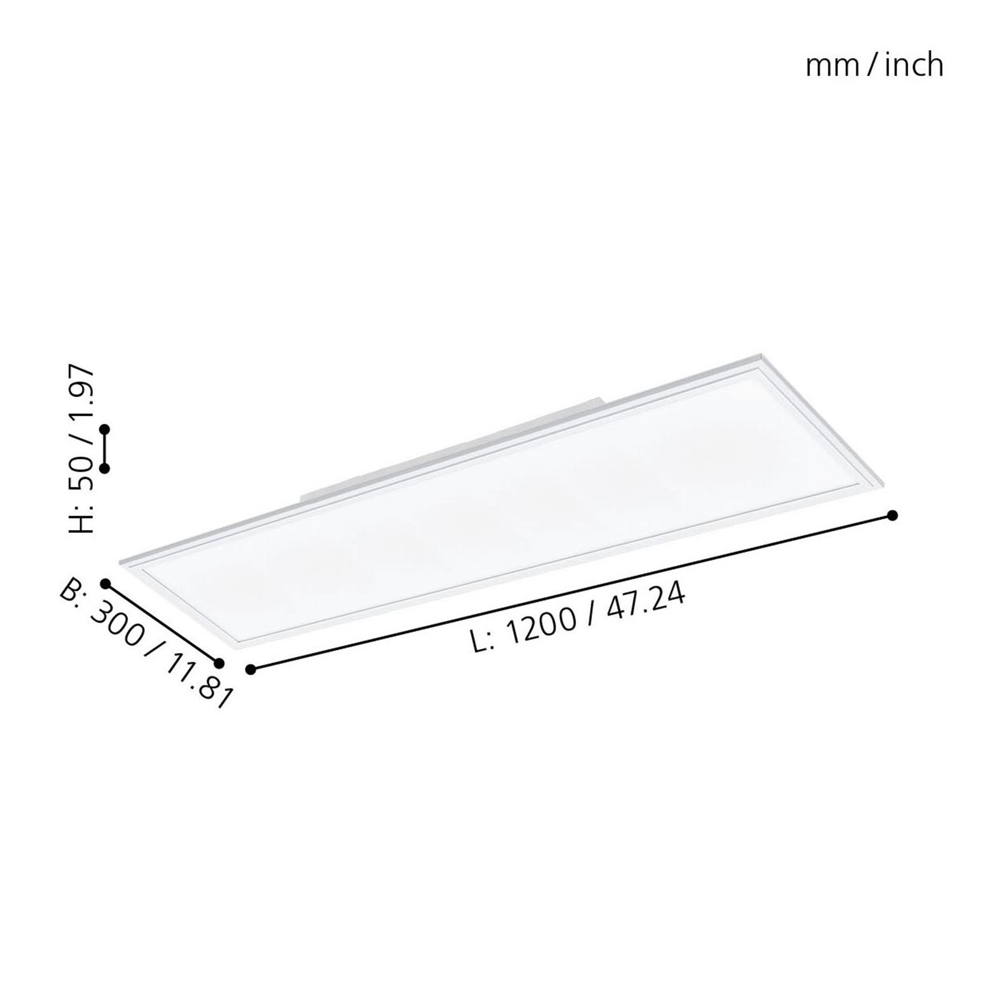 Plafonnier LED SALOBRENA-A blanc Ø30cm