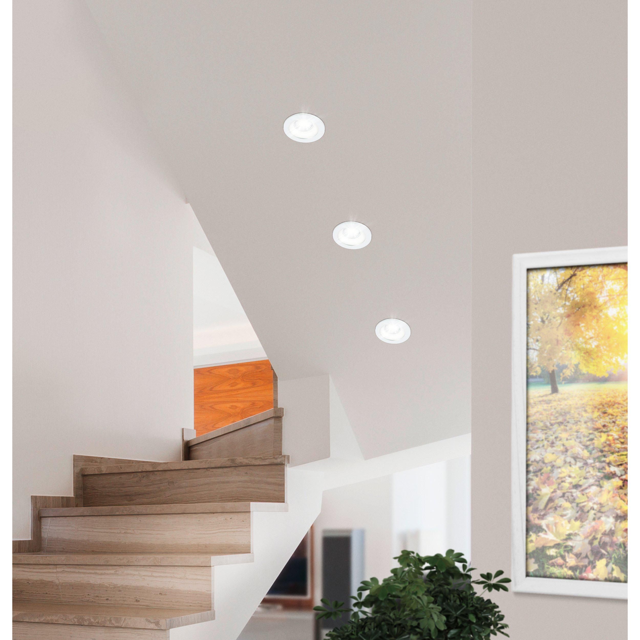Spot LED SALABATE blanc Ø8,8cm