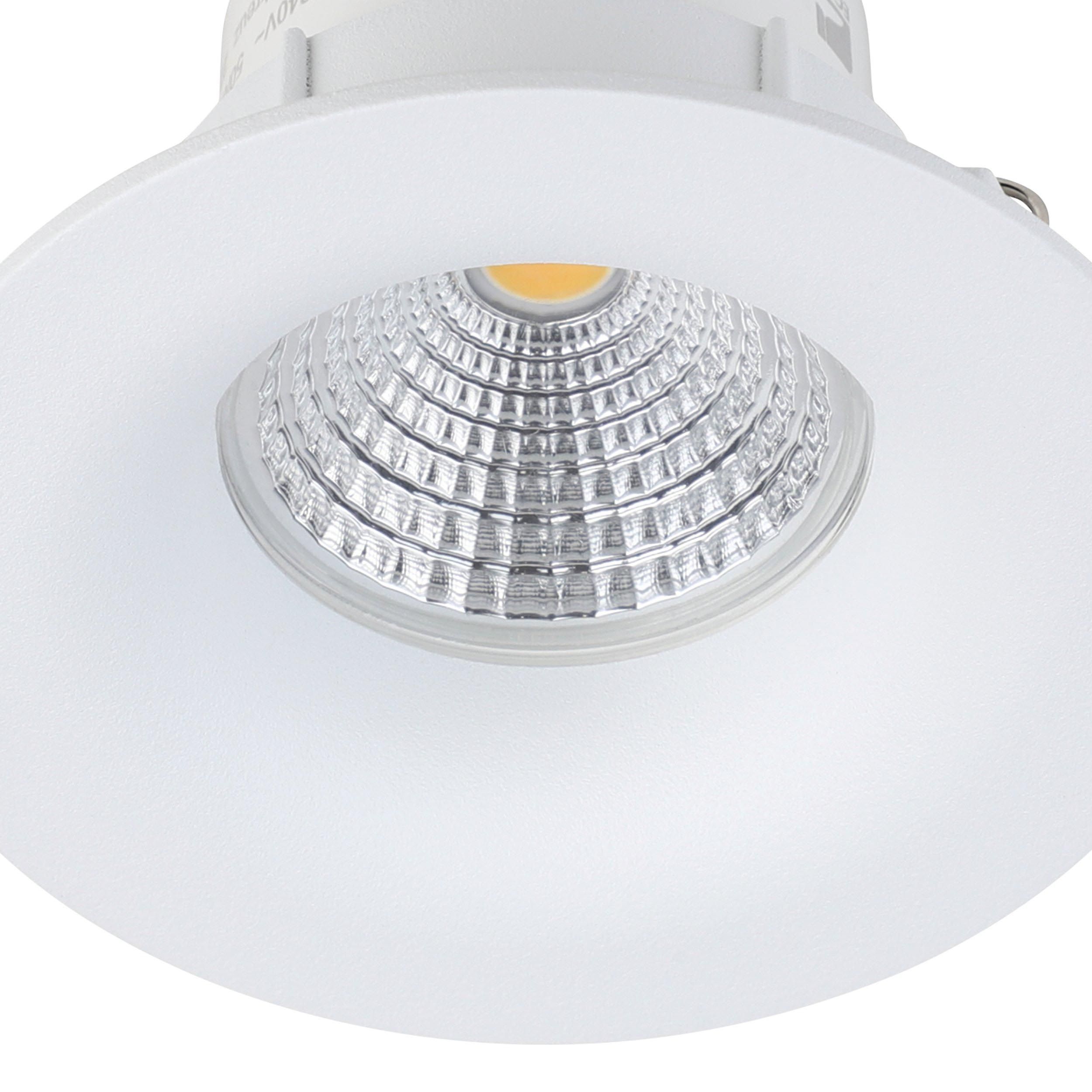 Spot LED SALICETO blanc Ø8,8cm