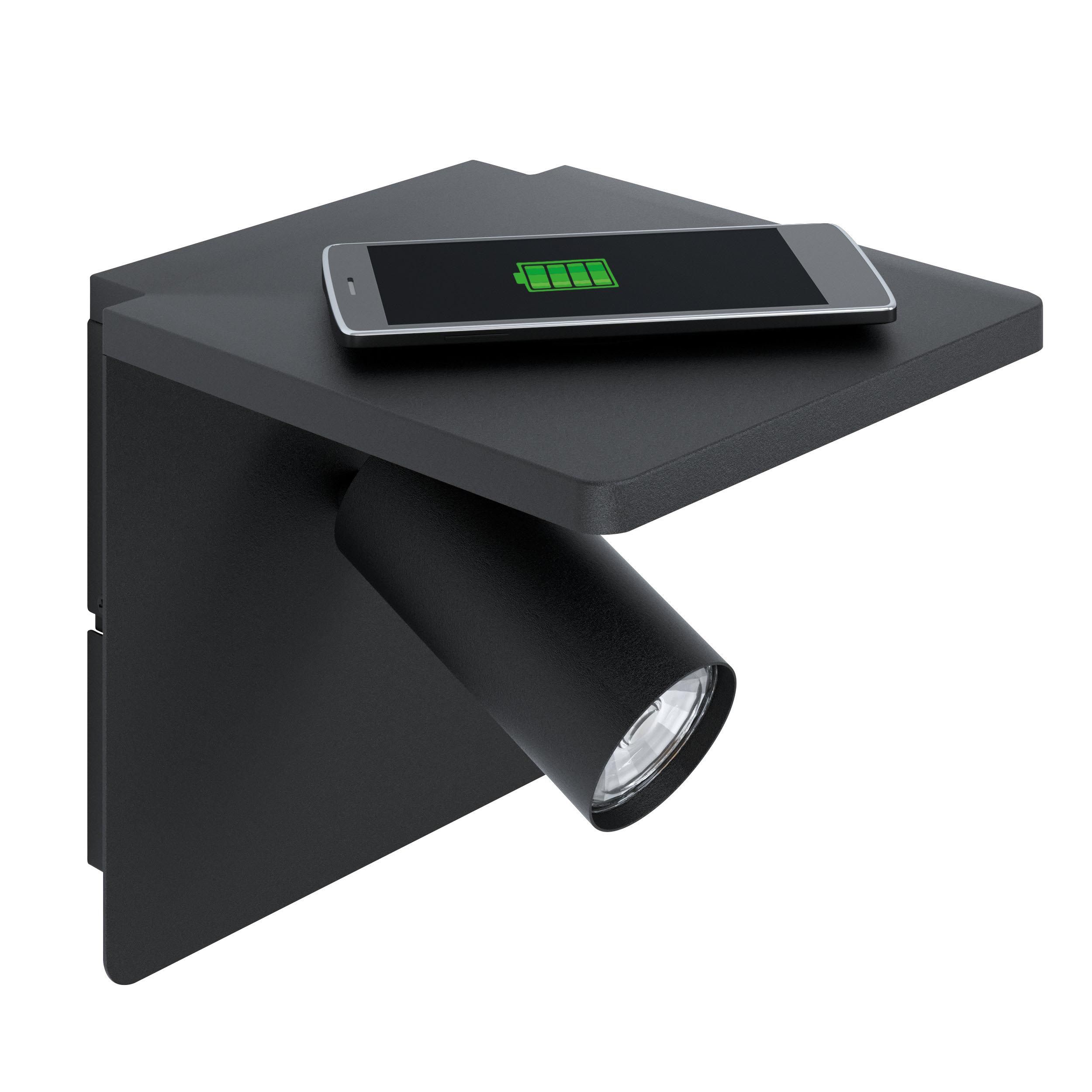 Applique CIGLIE noir H18cm
