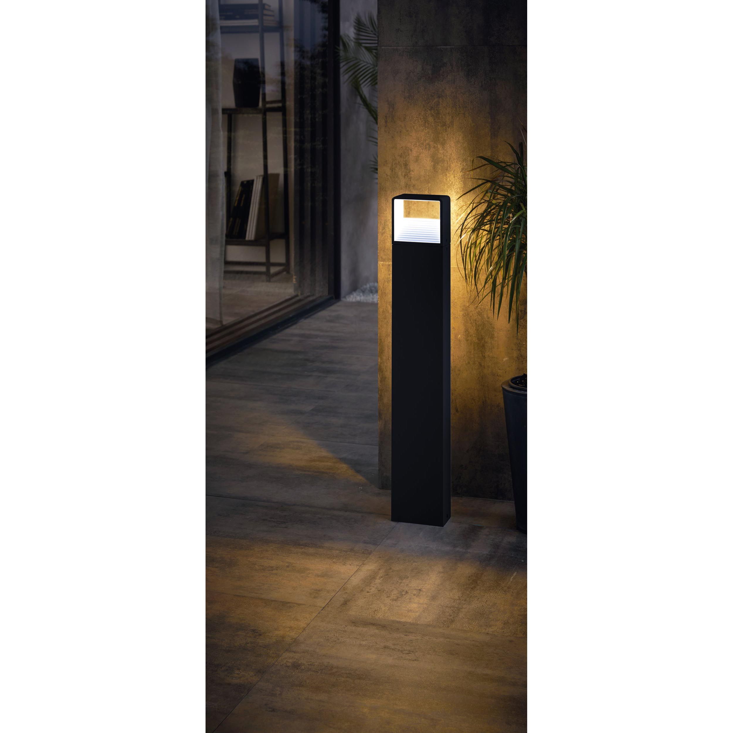 Potelet extérieur LED DONNINI 1 anthracite H80cm