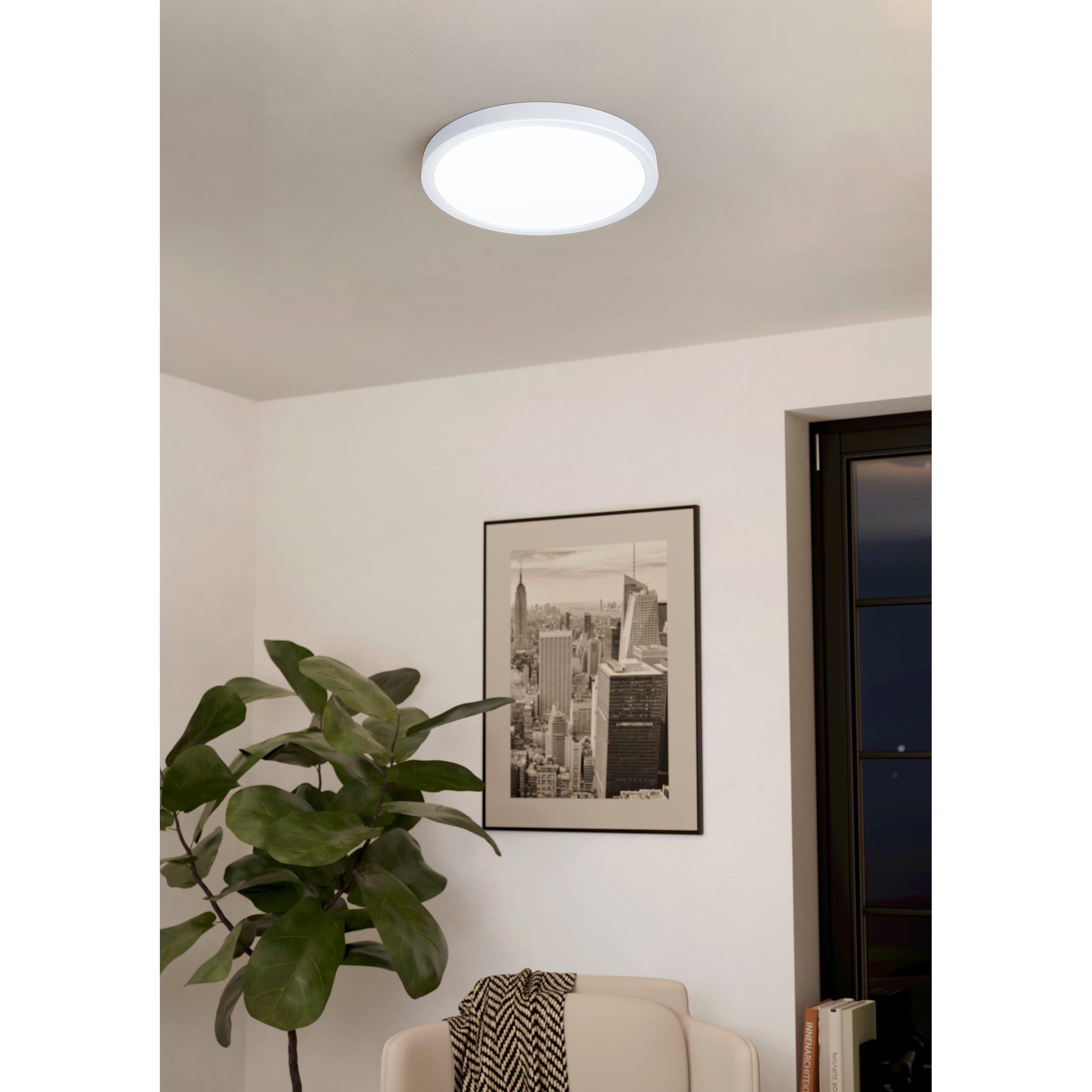 Plafonnier LED dimmable FUEVA-A blanc Ø30cm