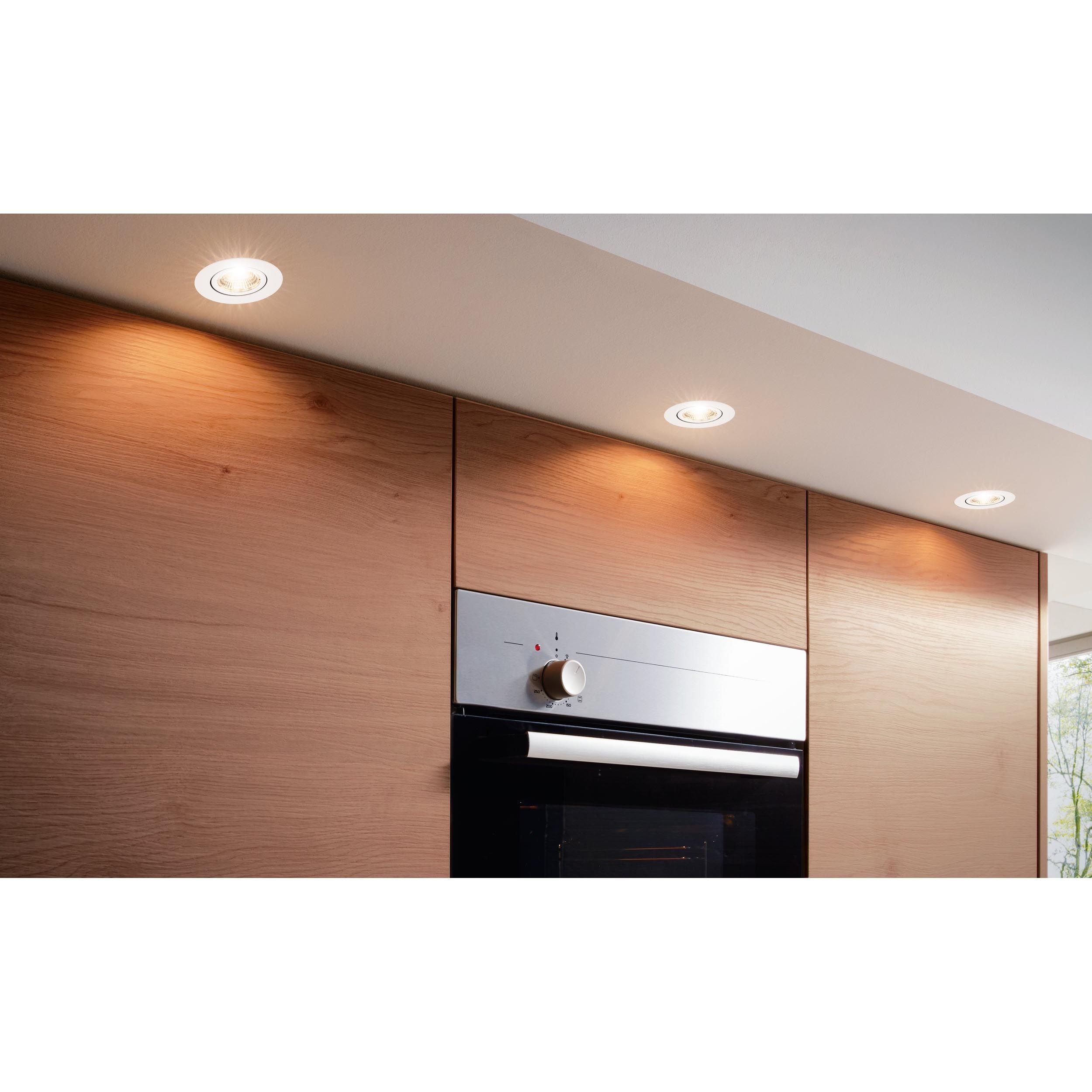 Spot LED SALICETO blanc Ø8,8cm