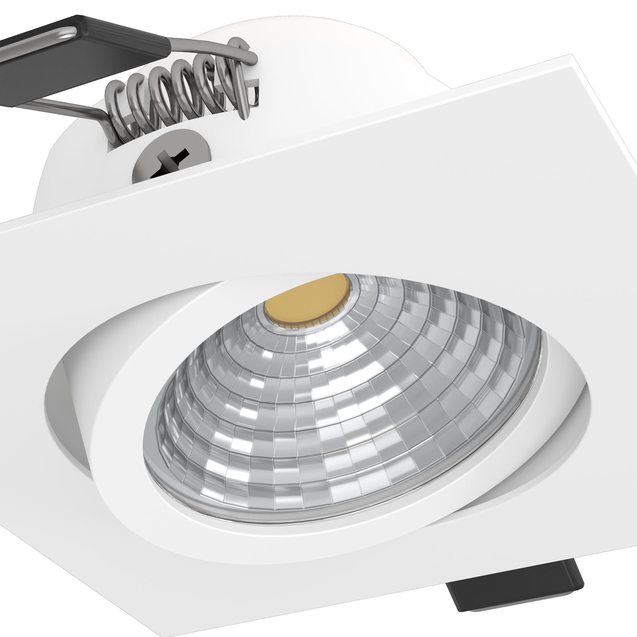 Spot LED SALICETO blanc Ø8,8cm