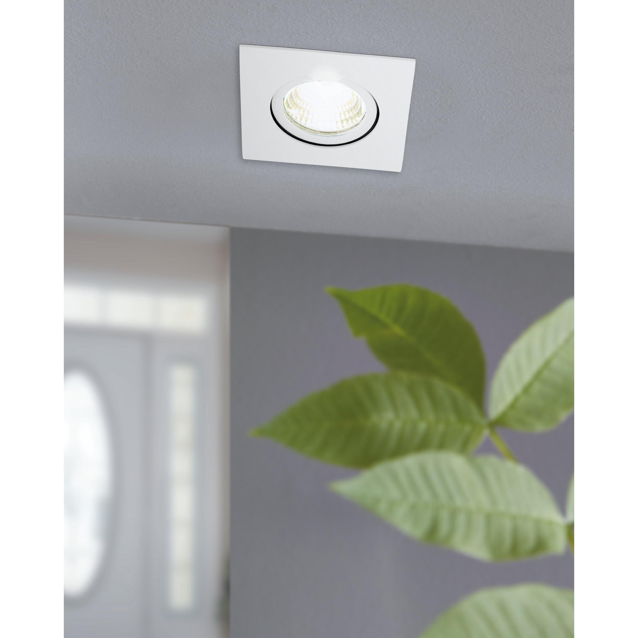 Spot LED SALICETO blanc Ø8,8cm