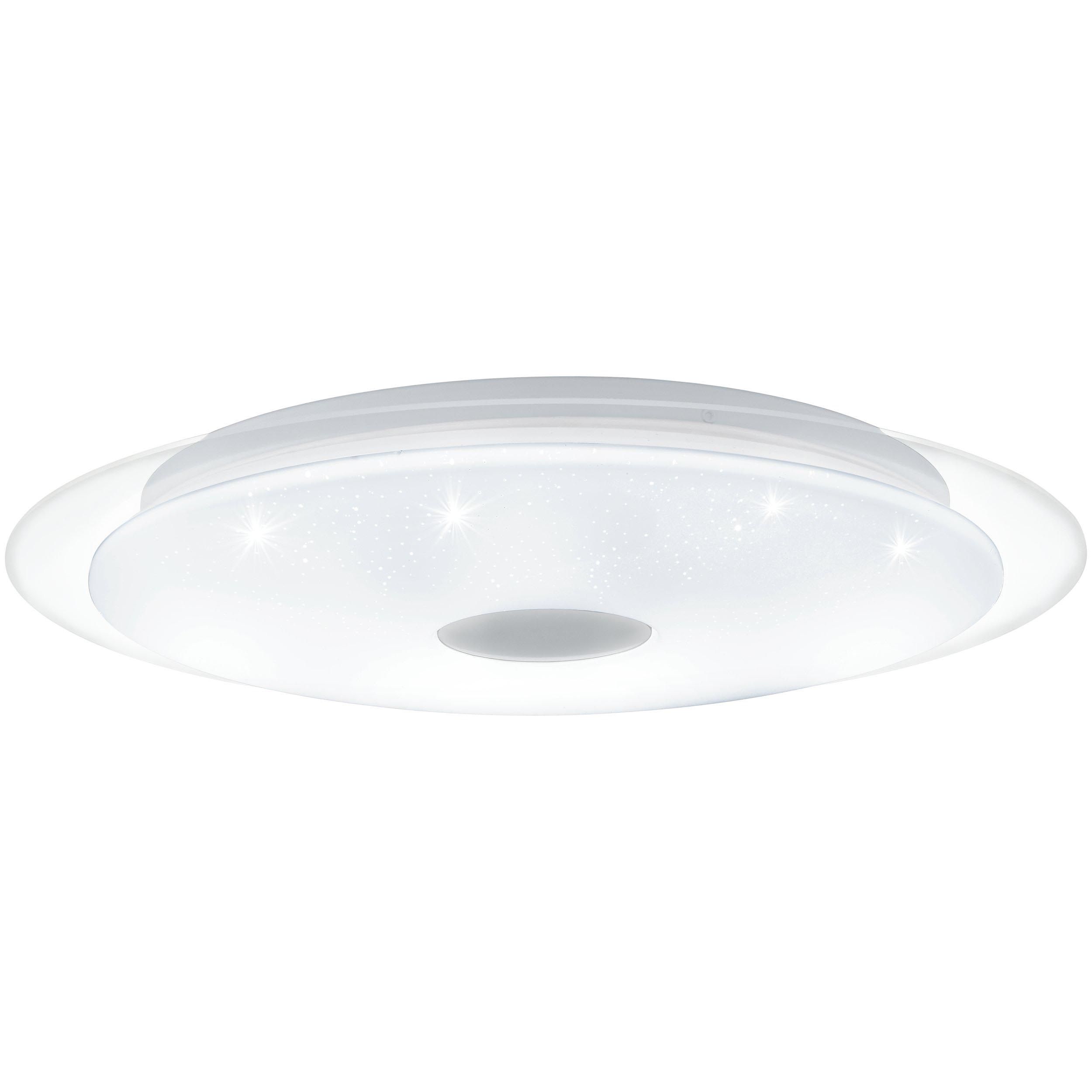 Plafonnier LED LANCIANO 1 blanc Ø56cm