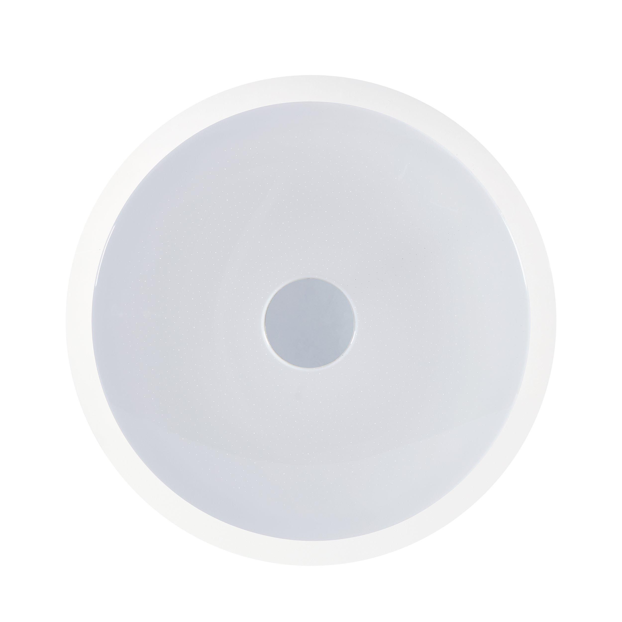 Plafonnier LED LANCIANO 1 blanc Ø56cm