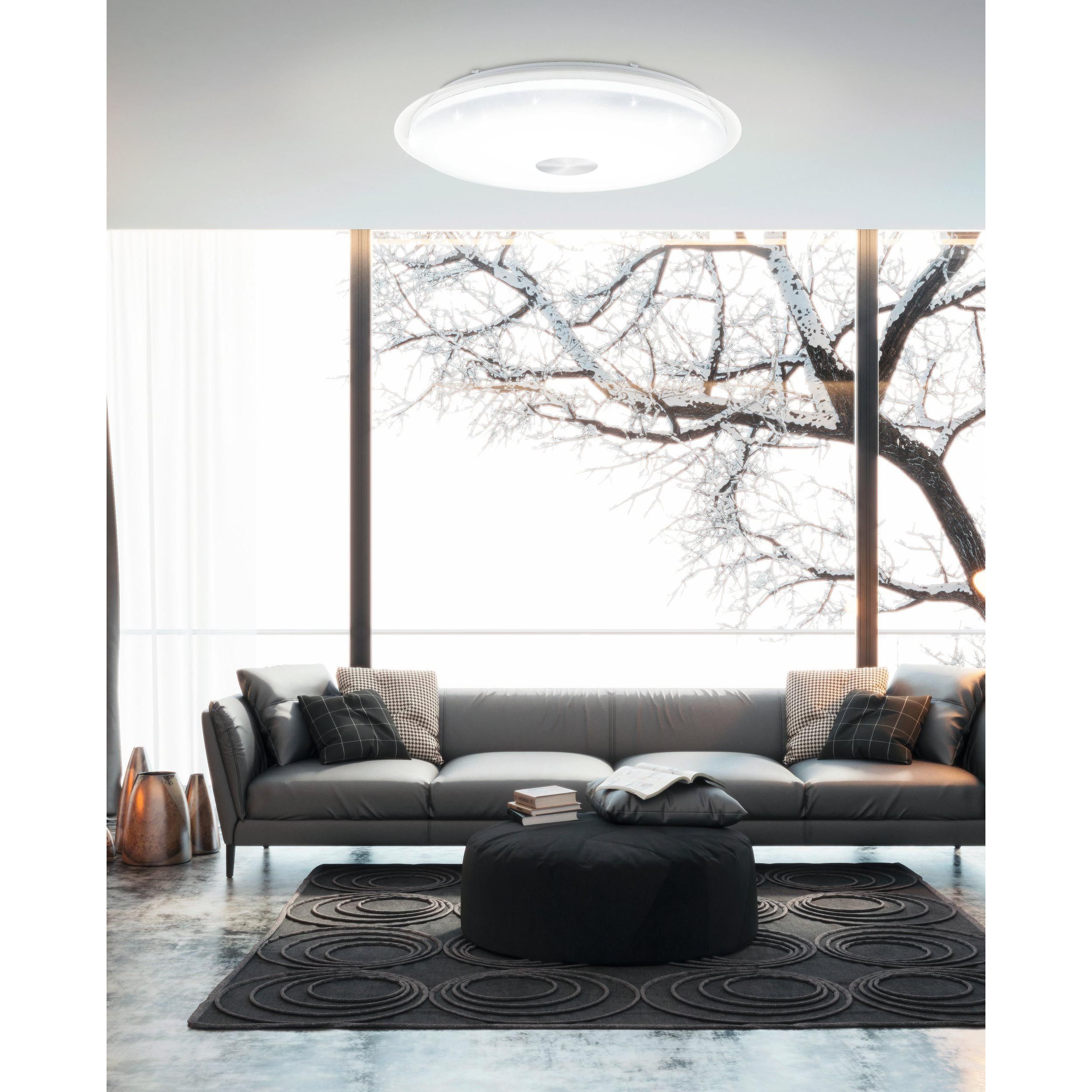 Plafonnier LED LANCIANO 1 blanc Ø56cm