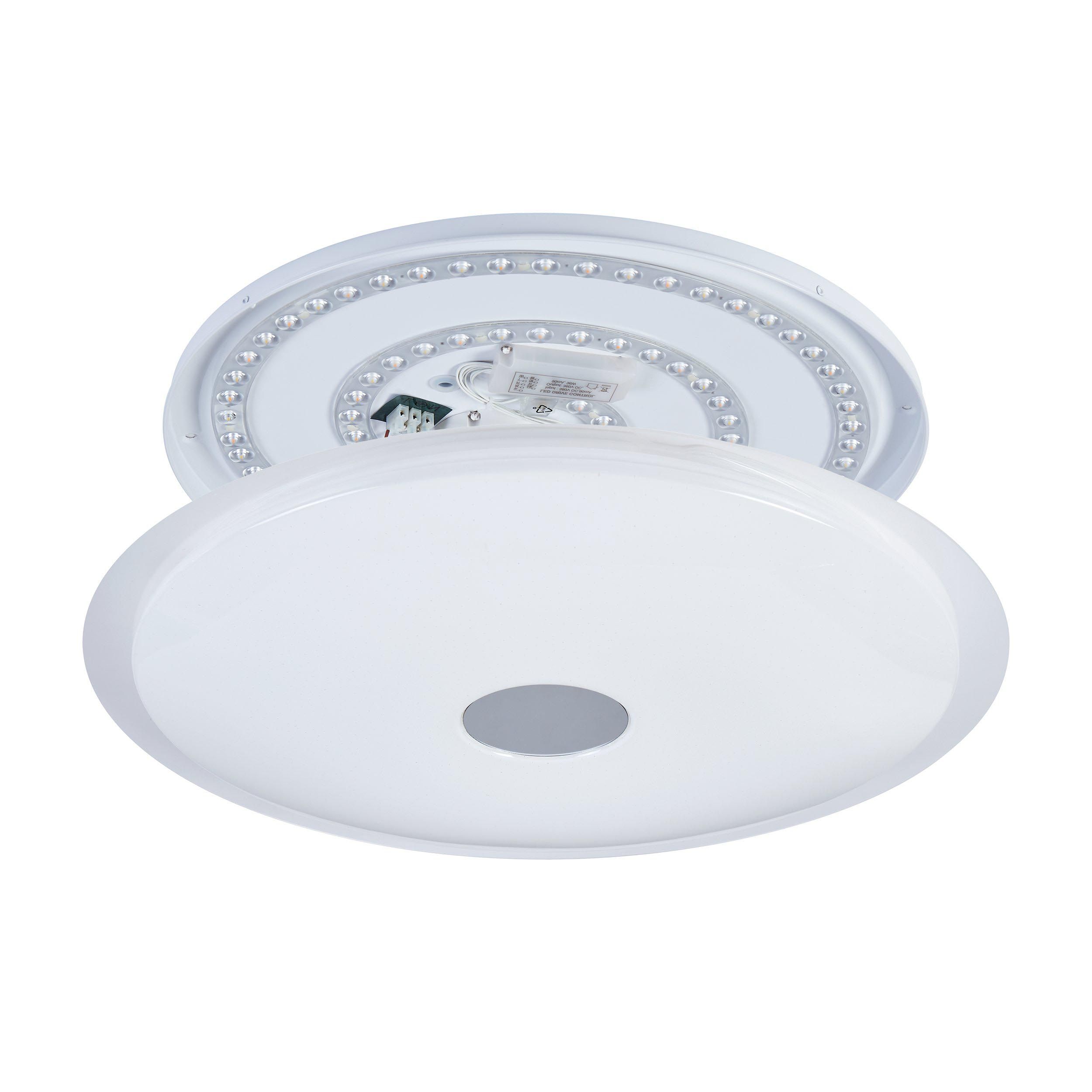 Plafonnier LED LANCIANO 1 blanc Ø56cm