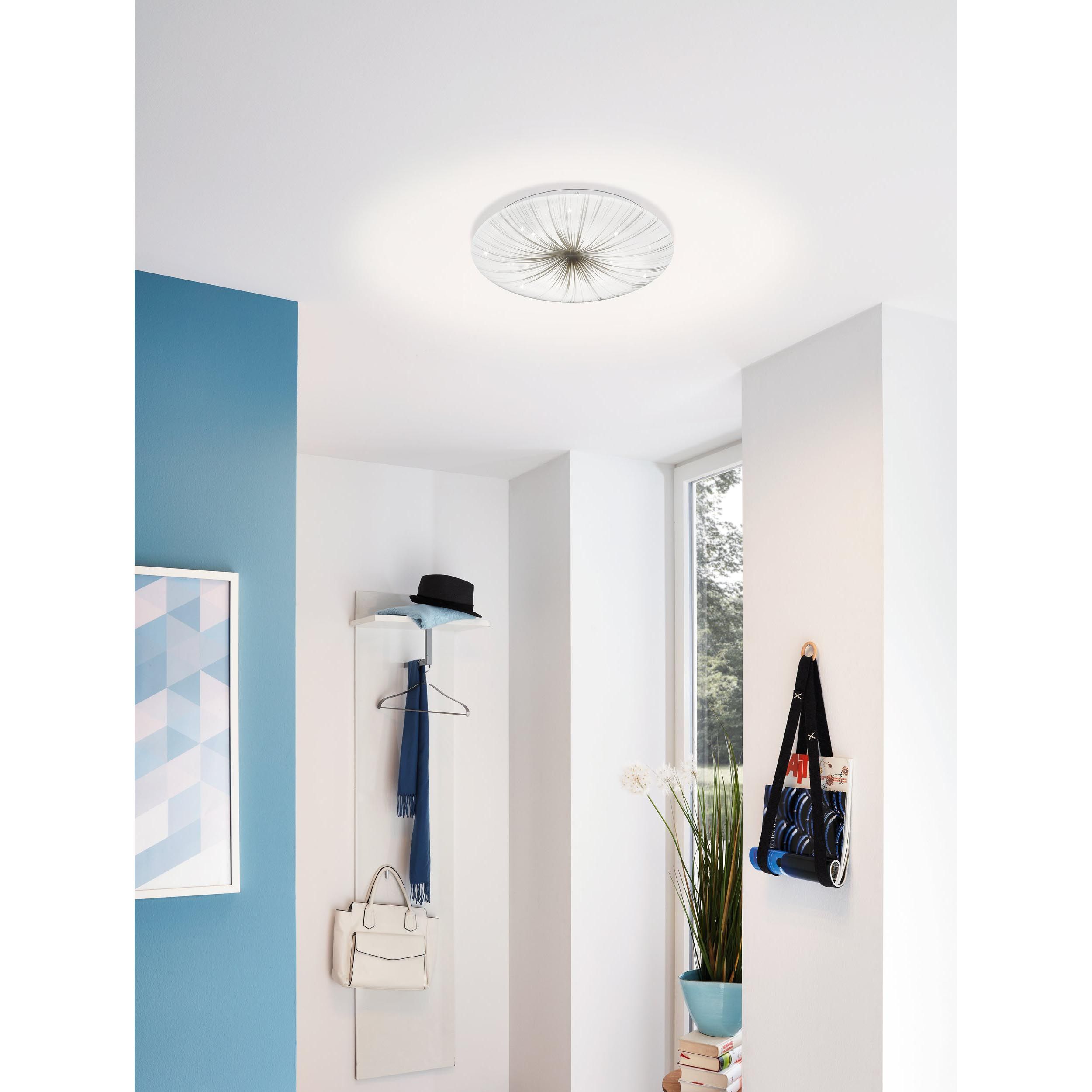 Plafonnier LED NIEVES blanc Ø41cm