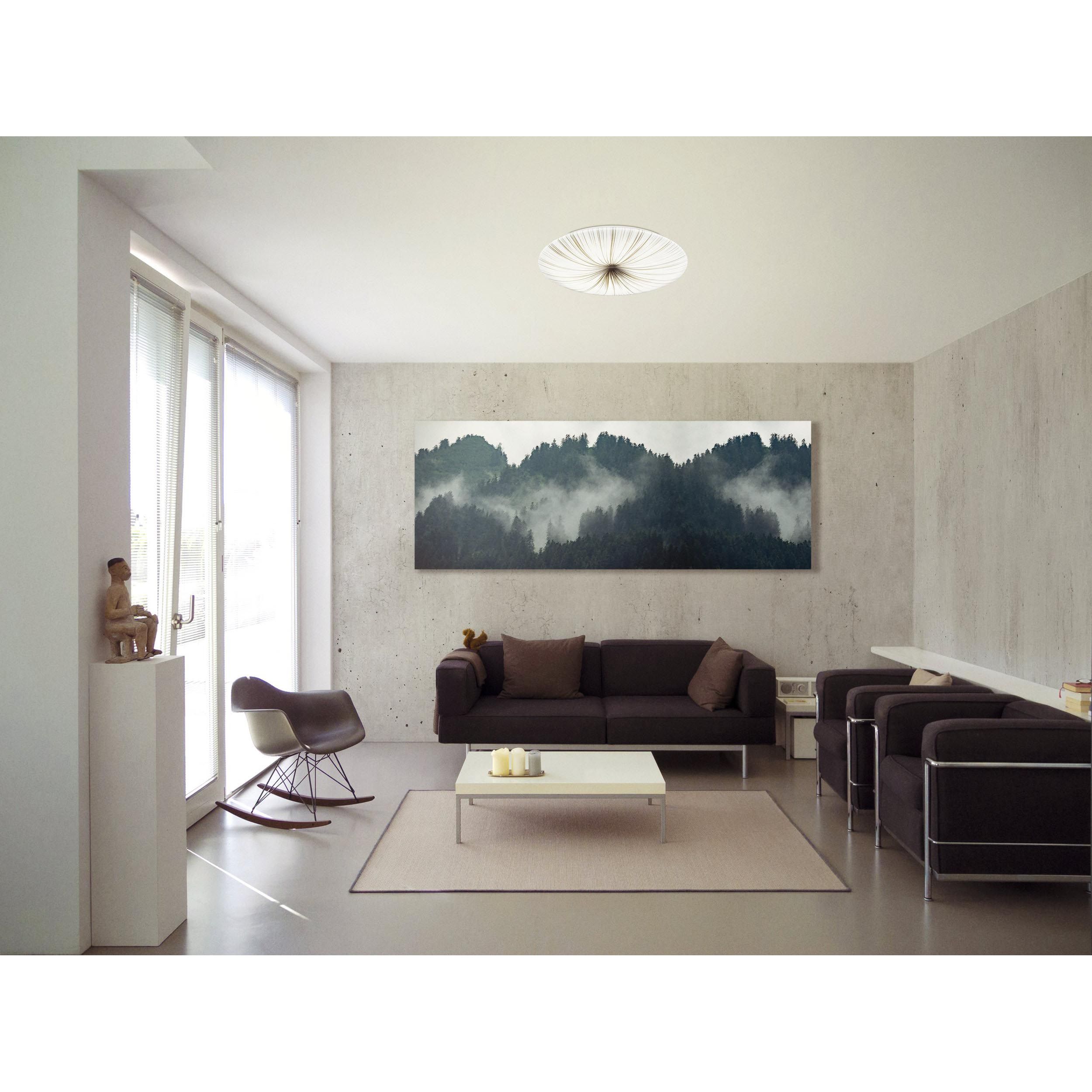 Plafonnier LED NIEVES blanc Ø51cm