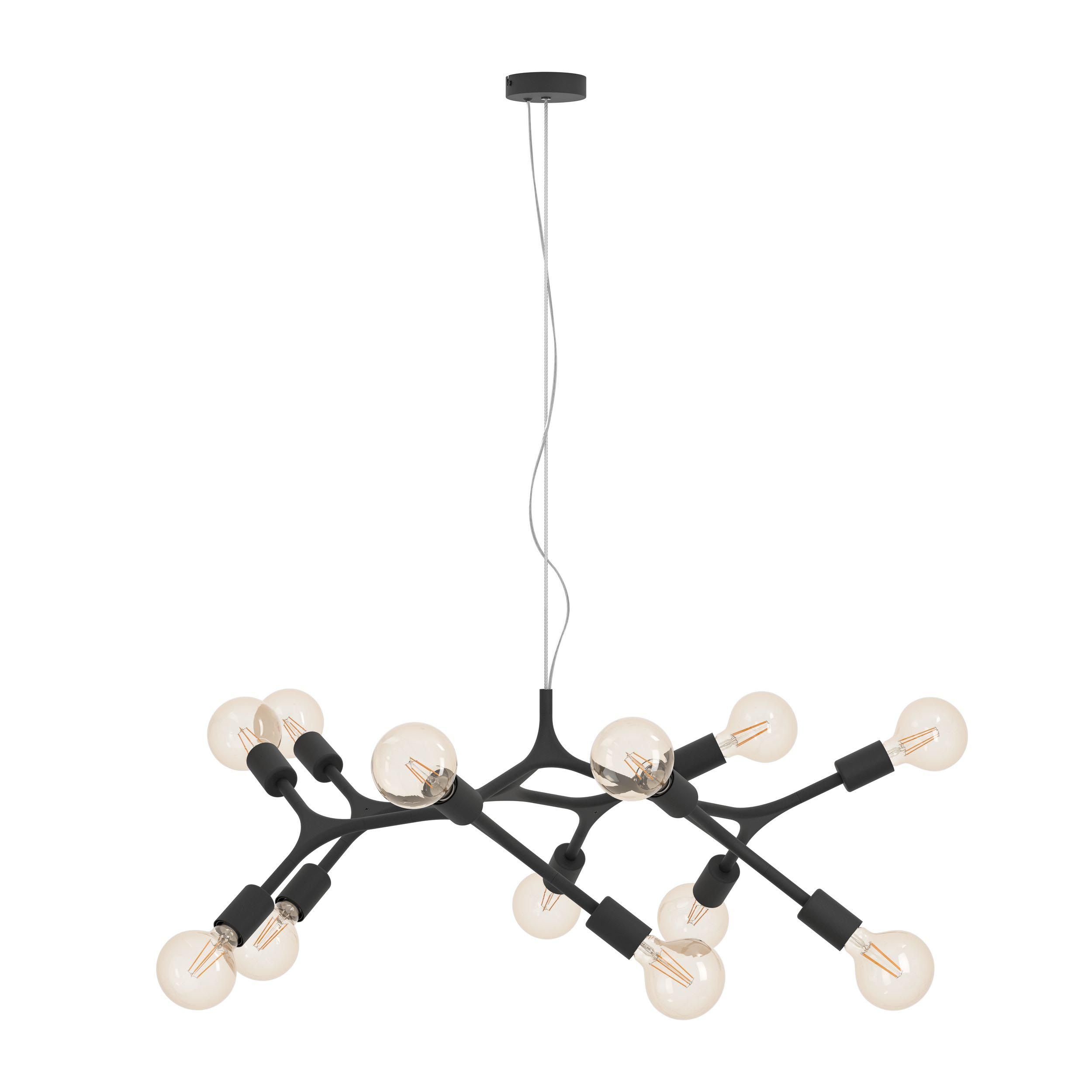 Suspension BOCADELLA noir Ø92cm