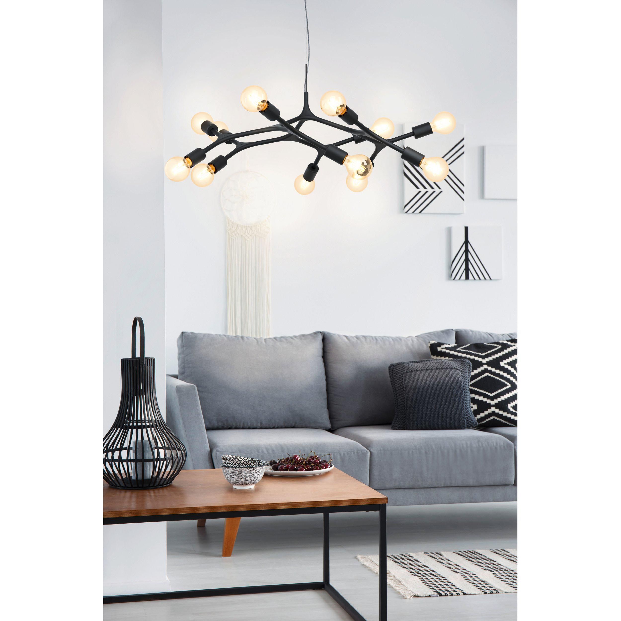 Suspension BOCADELLA noir Ø92cm