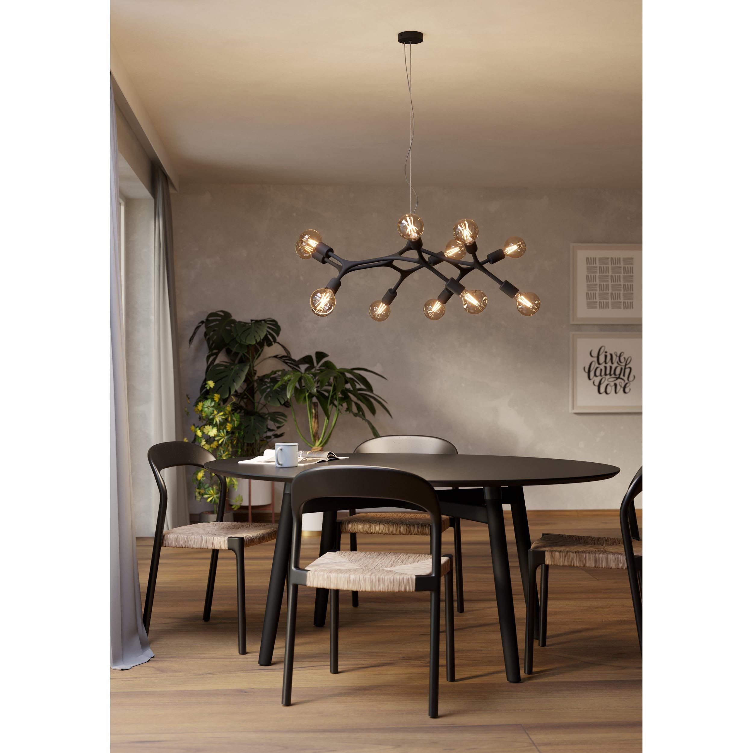 Suspension BOCADELLA noir Ø92cm