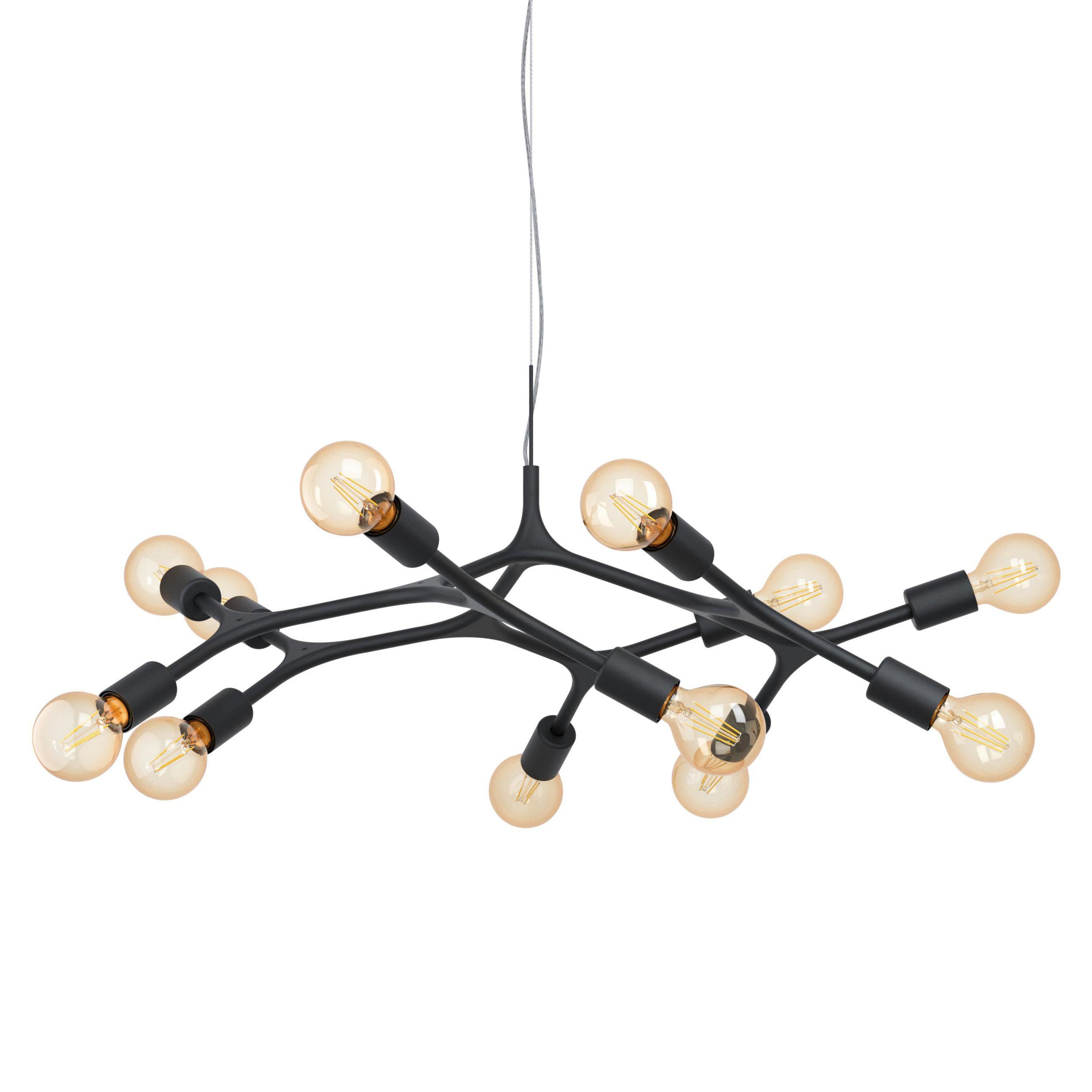 Suspension BOCADELLA noir Ø92cm