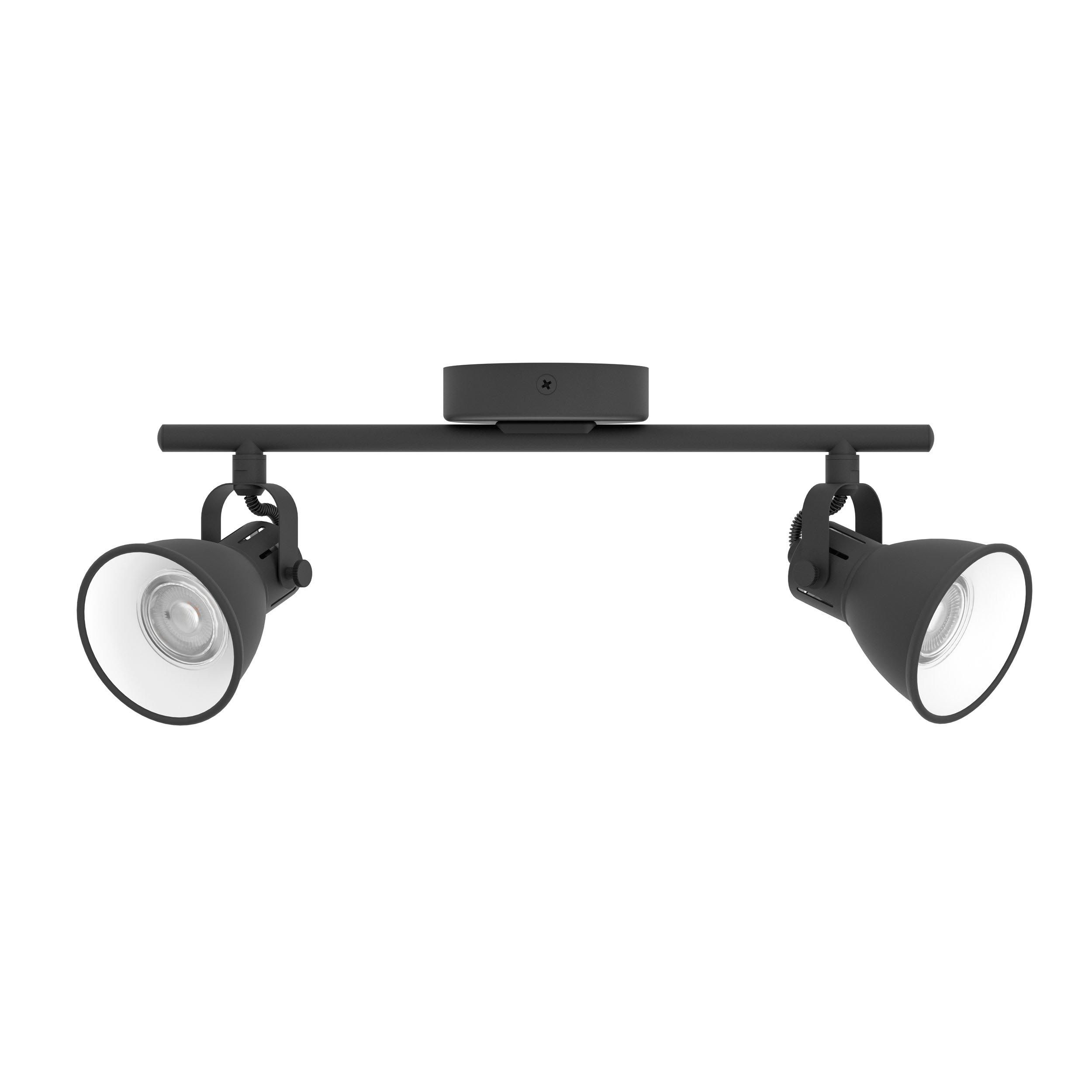 Réglette SERAS 2 noir Ø31cm