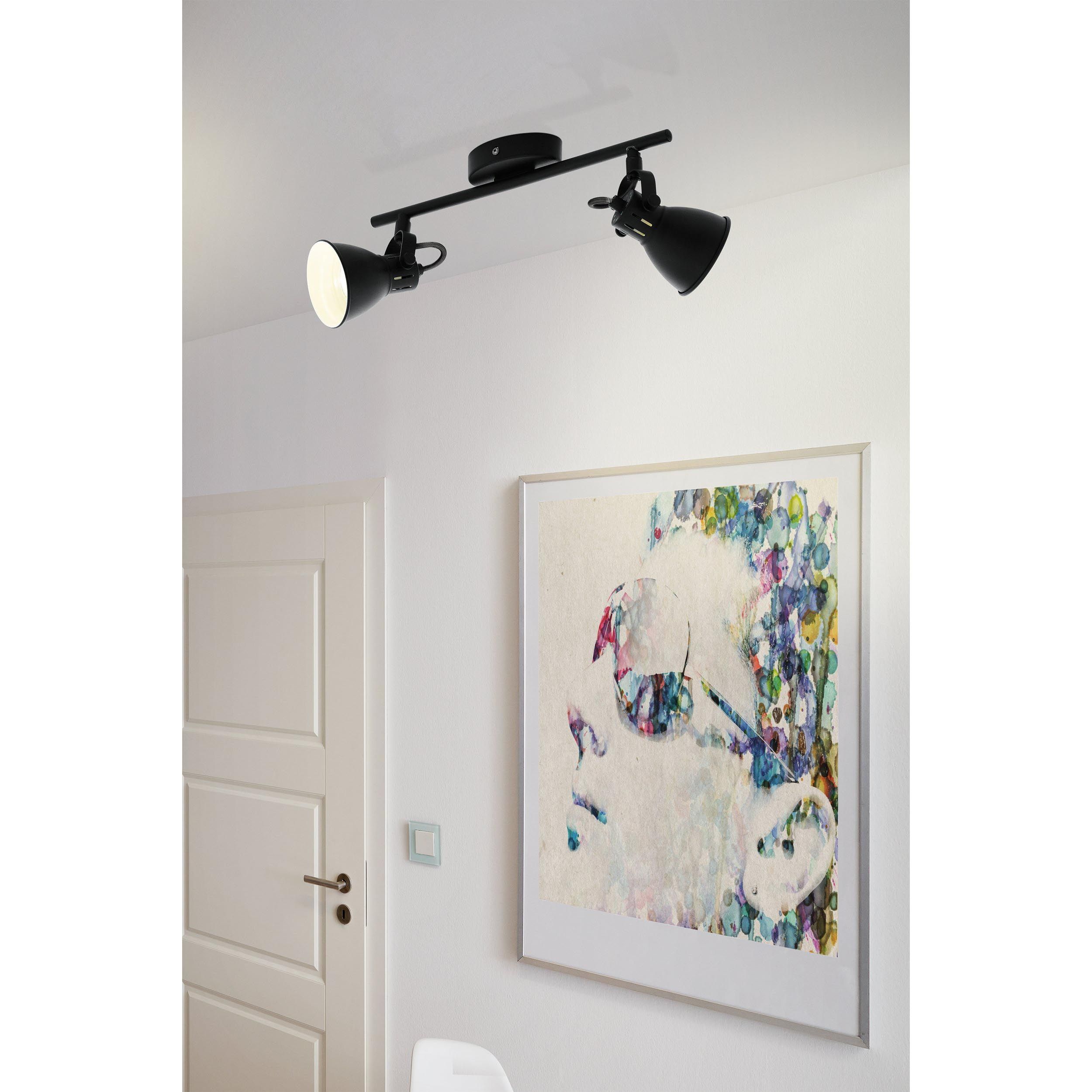Réglette SERAS 2 noir Ø31cm