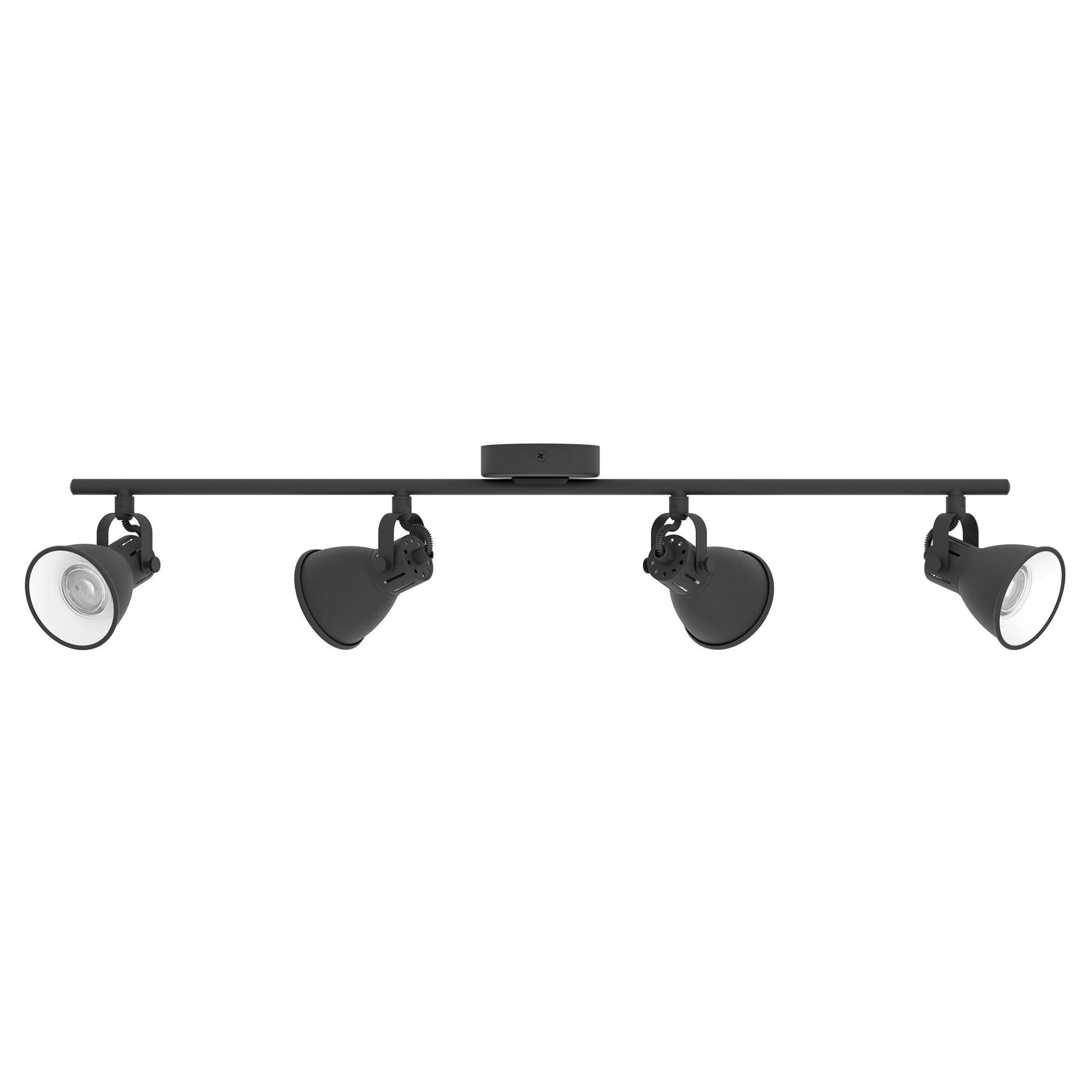 Réglette SERAS 2 noir L77cm