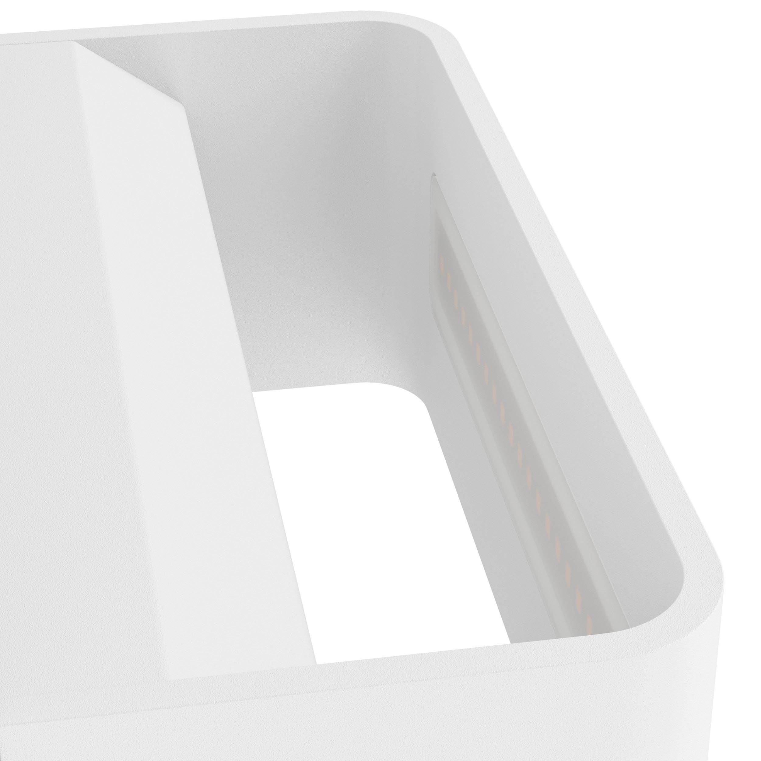 Applique LED SANIA 4 blanc L20cm