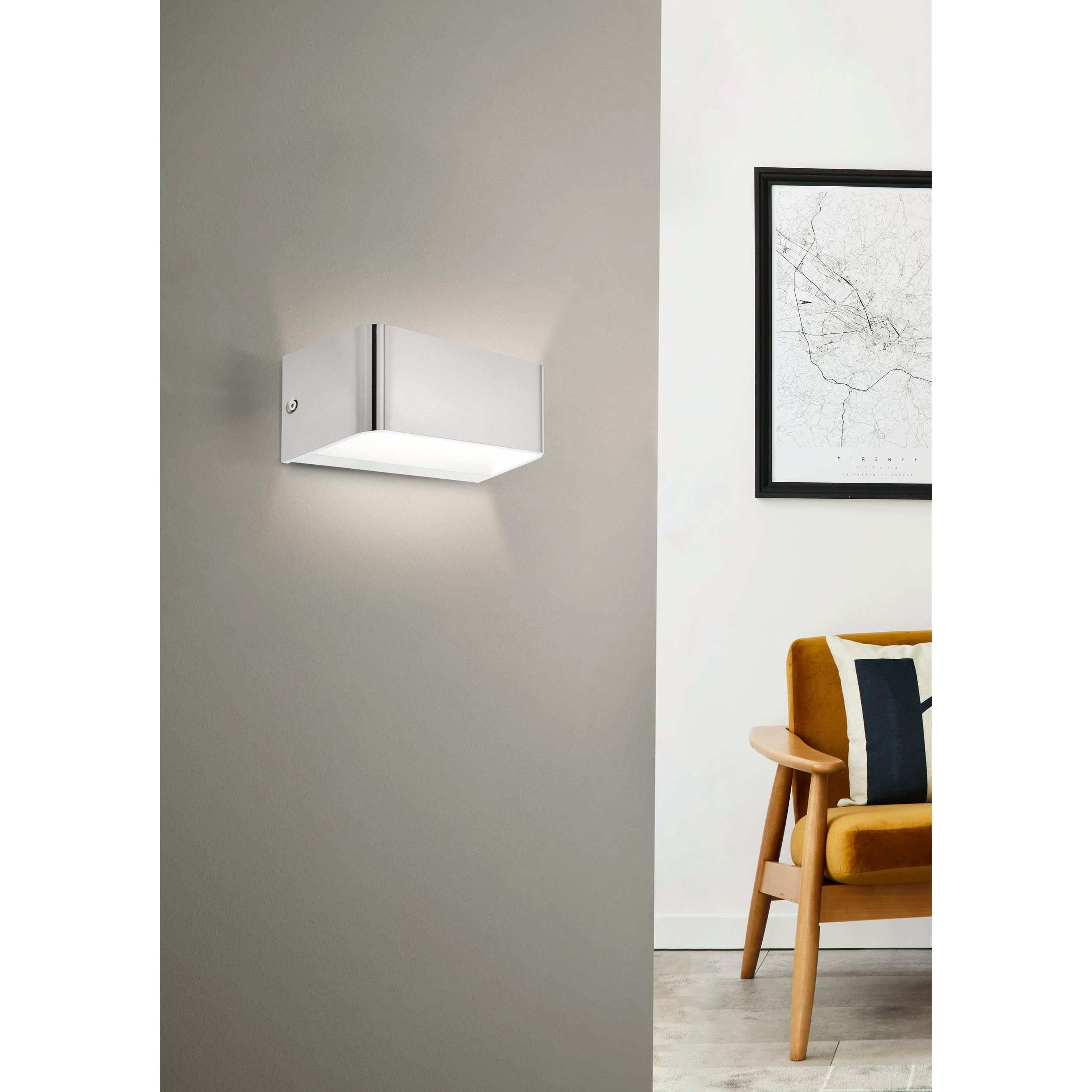 Applique LED SANIA 4 argenté L20cm