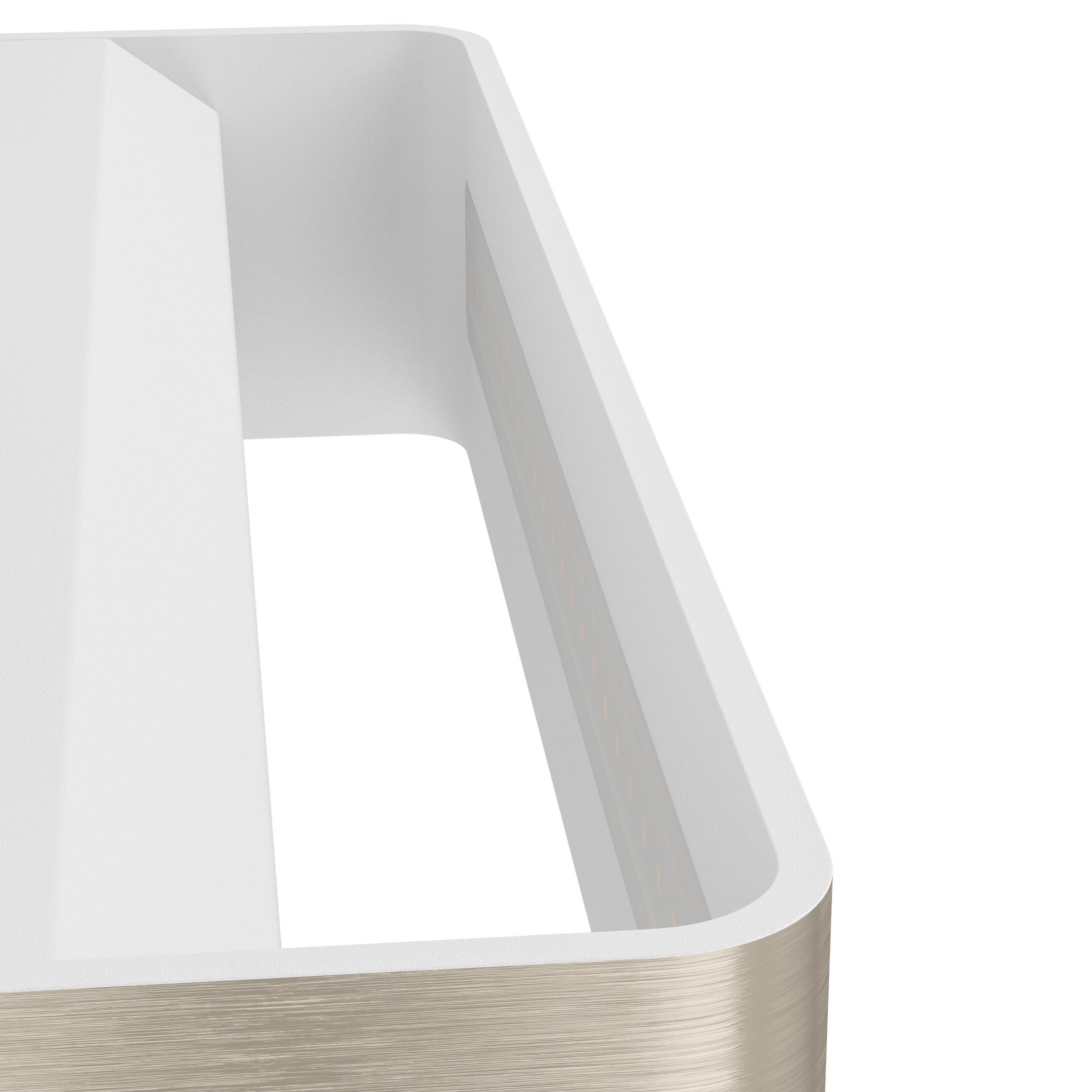 Applique LED SANIA 4 argenté L36,5cm