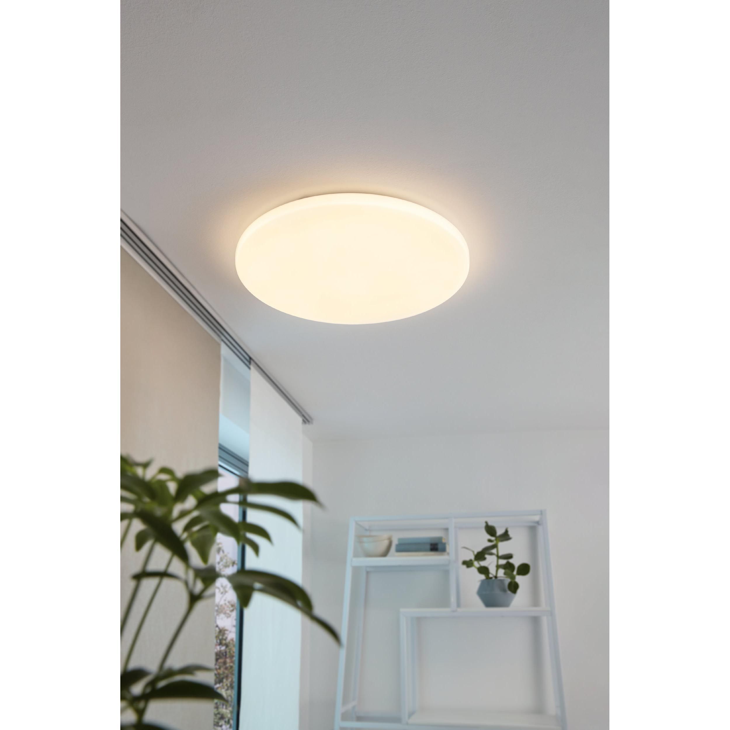Plafonnier LED FRANIA blanc Ø55cm