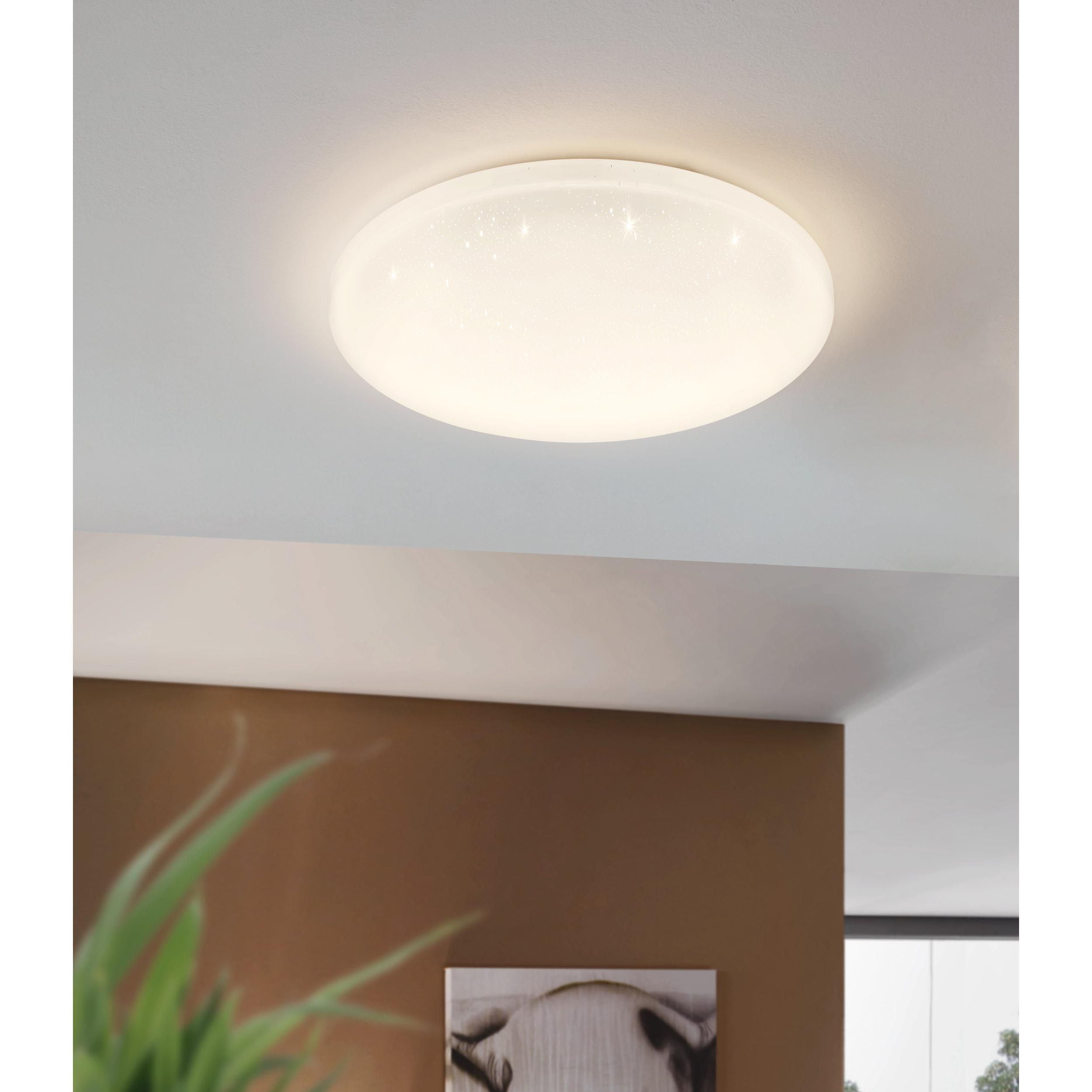 Plafonnier LED FRANIA-S blanc Ø55cm