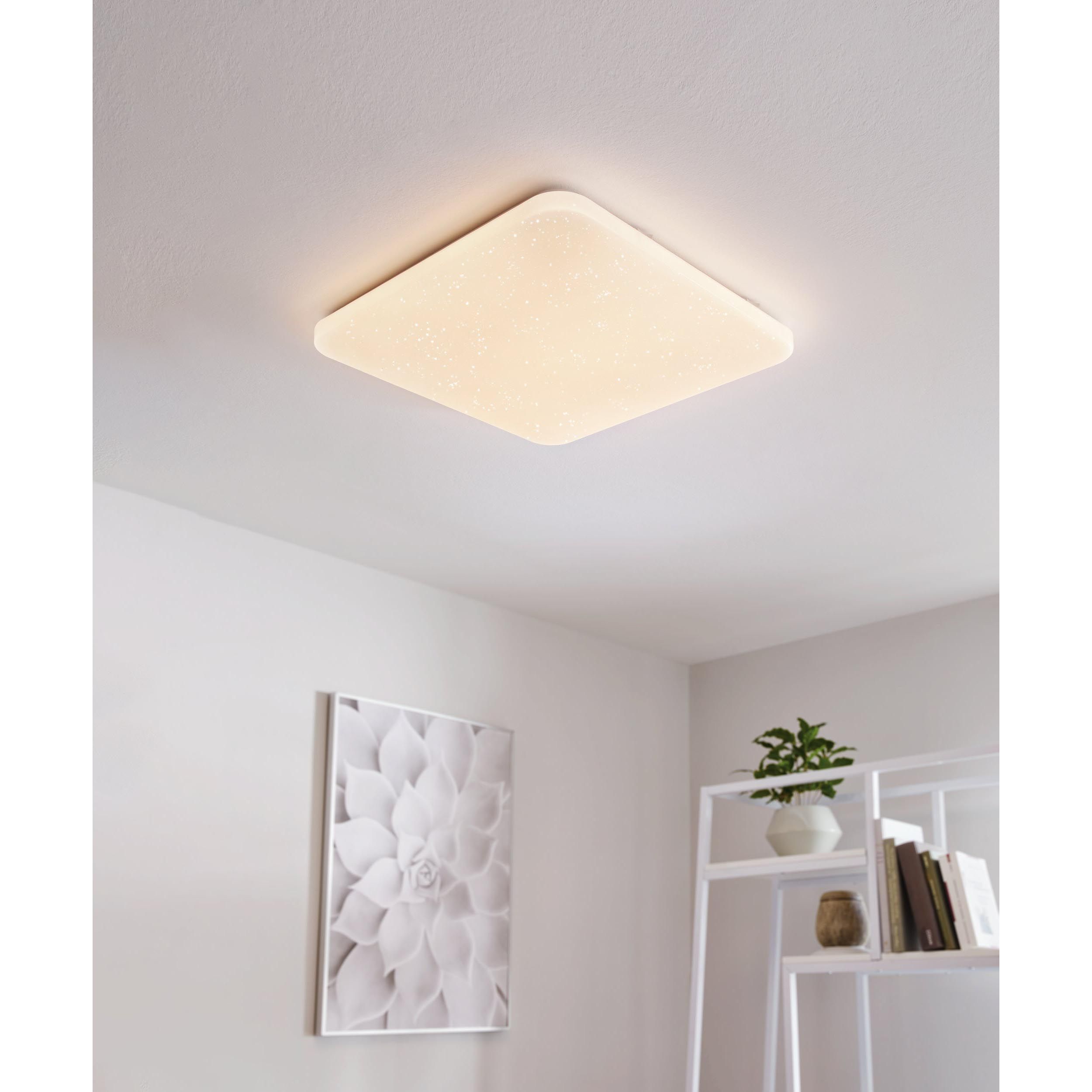 Plafonnier LED FRANIA-S blanc L53cm