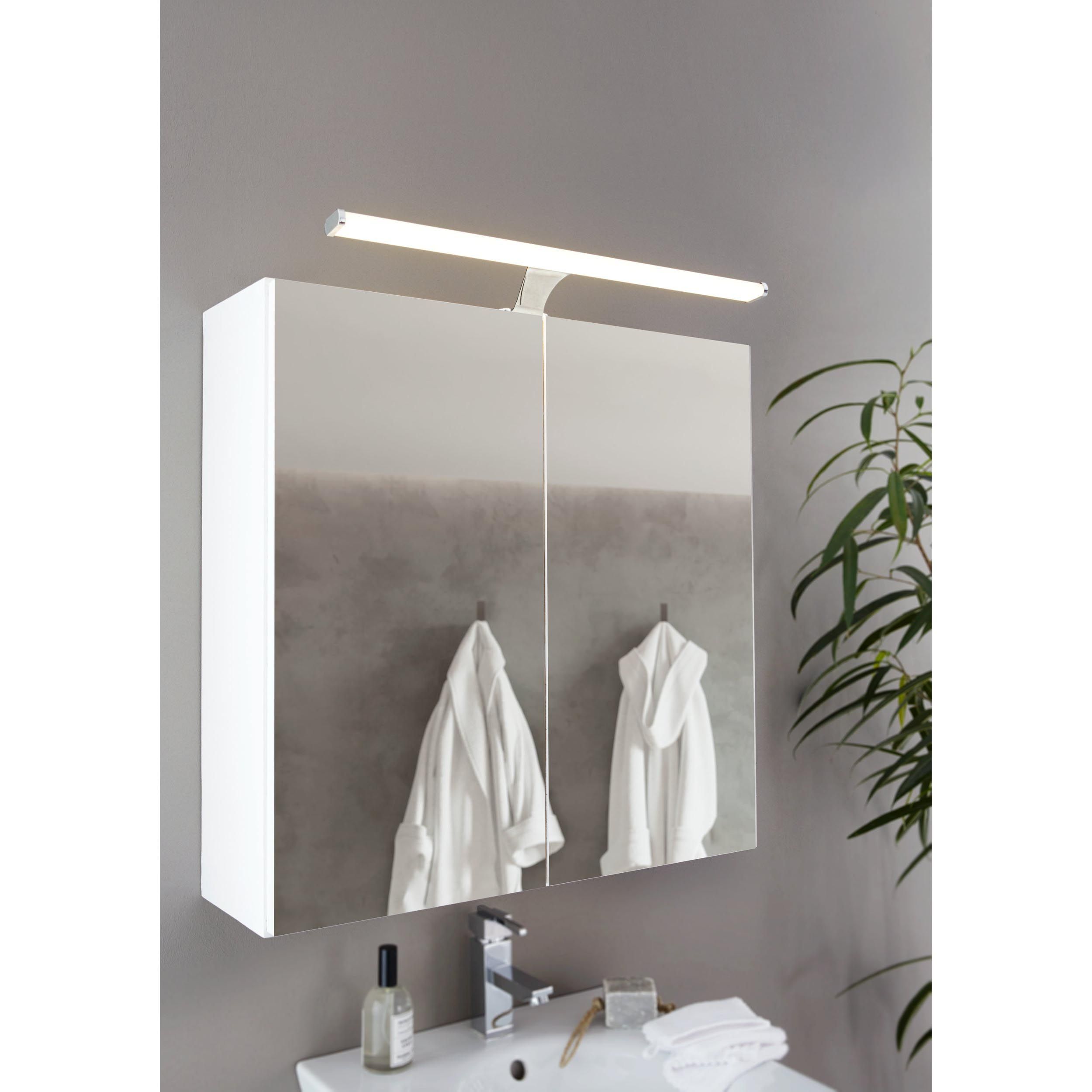 Applique LED VINCHIO argenté L60cm