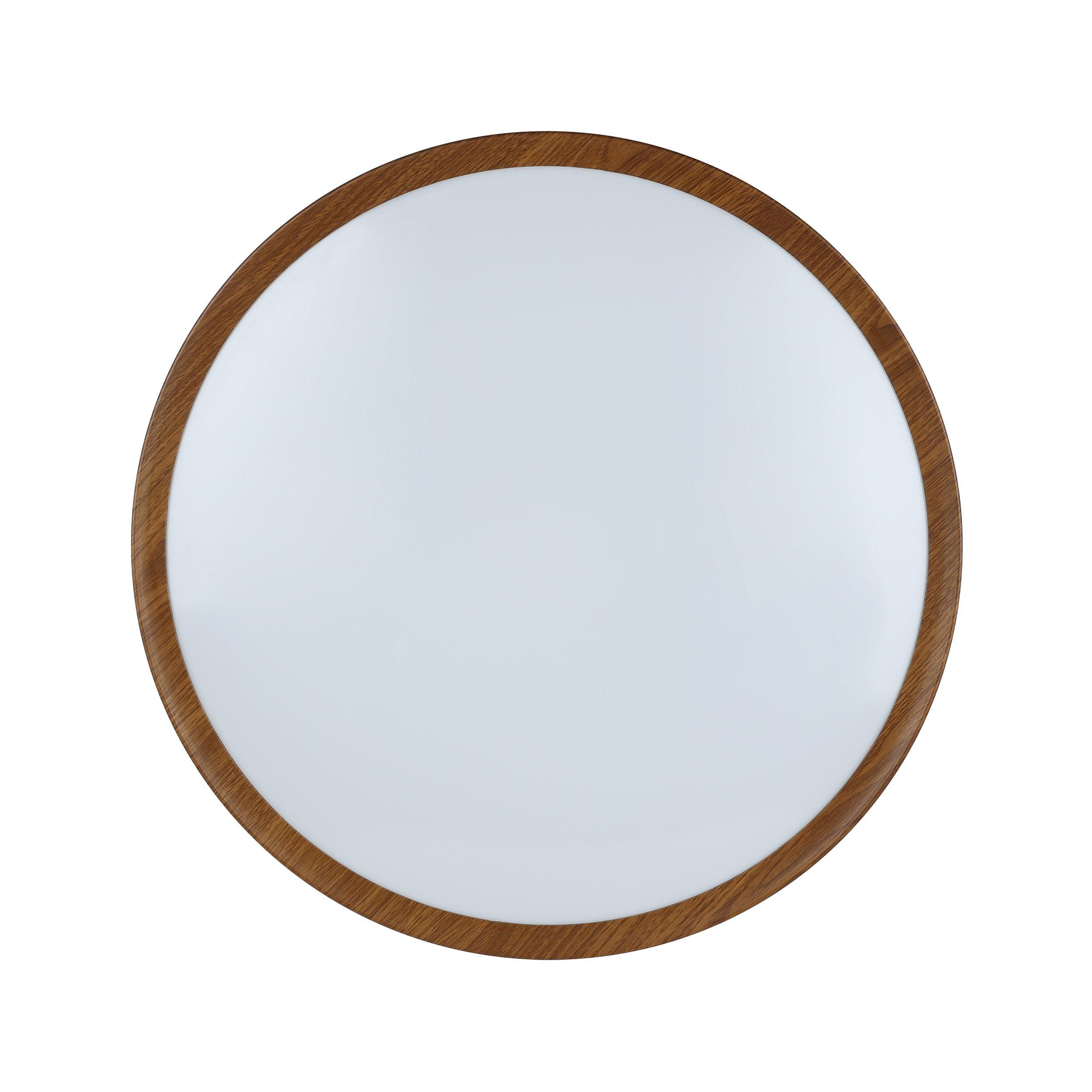 Plafonnier LED MUSURITA bois Ø44cm