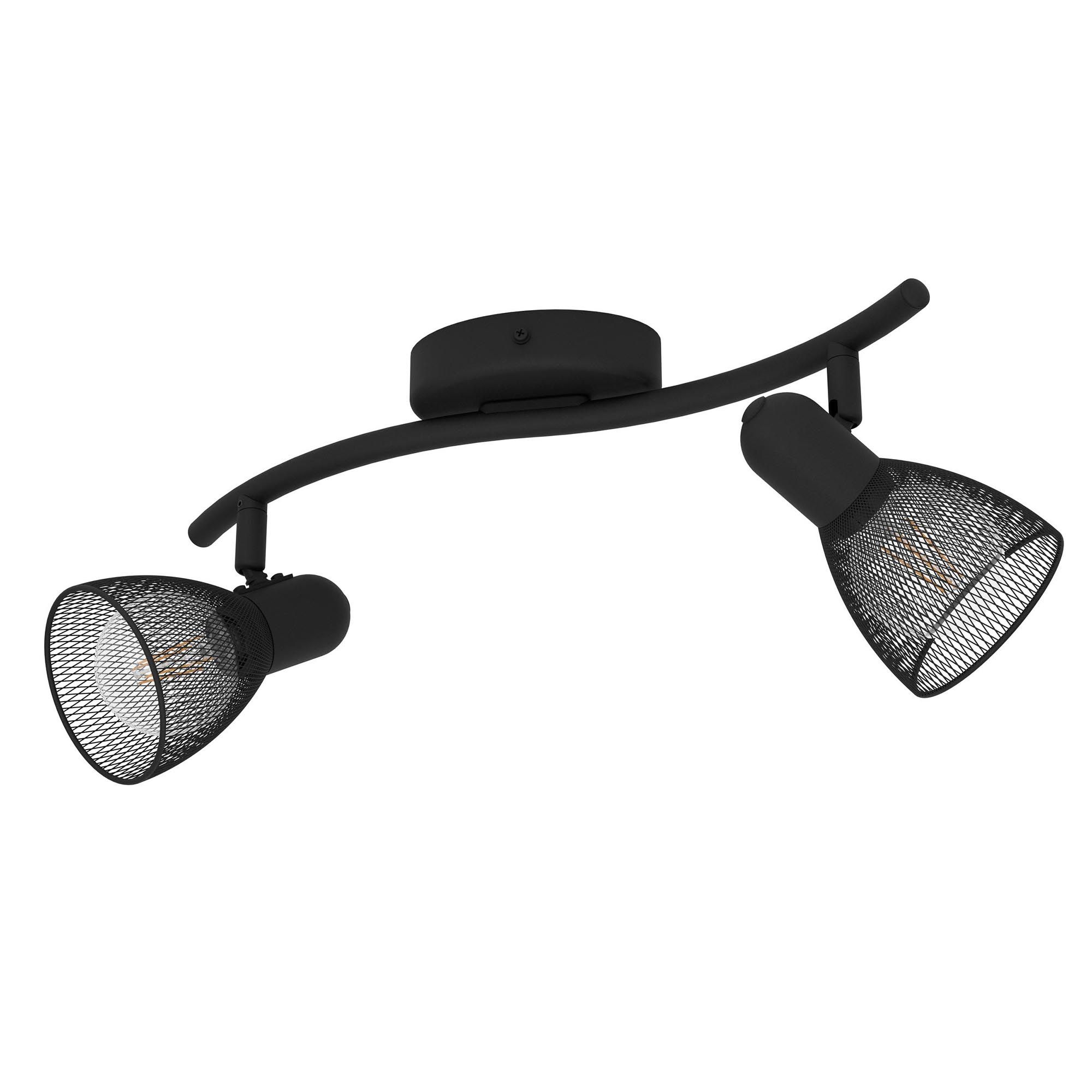 Réglette CAROVIGNO noir L36,5cm