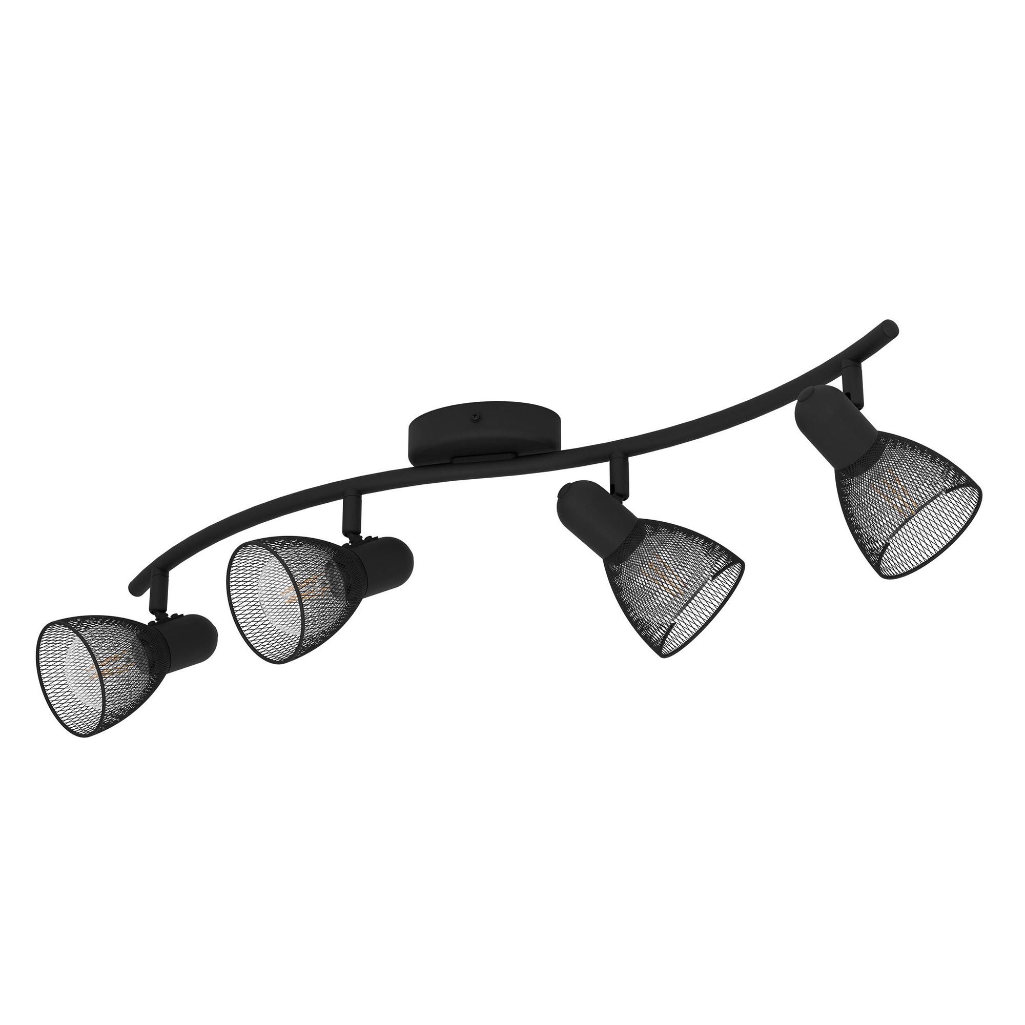 Réglette CAROVIGNO noir L64cm