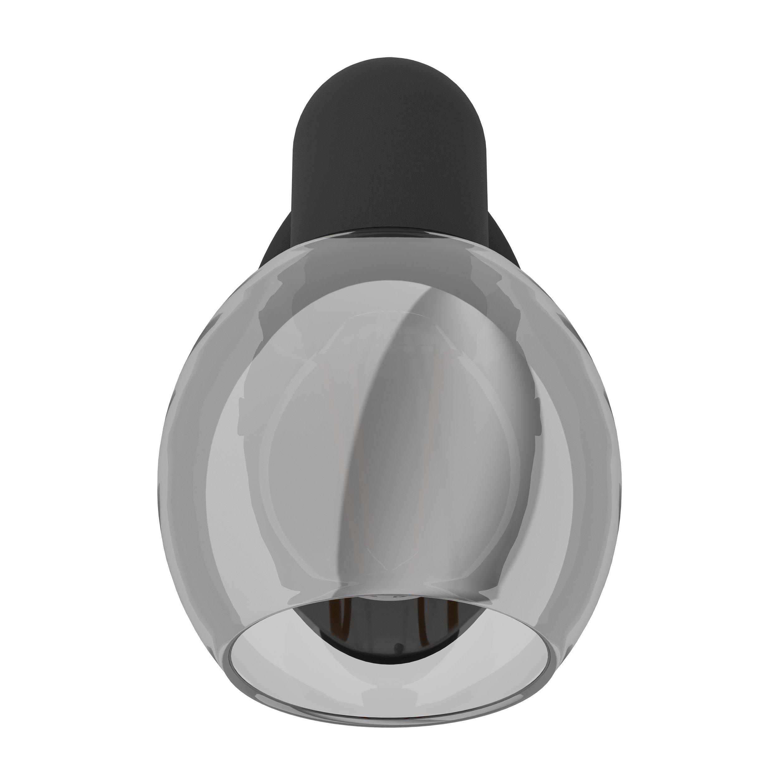 Spot POLLICA verre fumé Ø6,5cm
