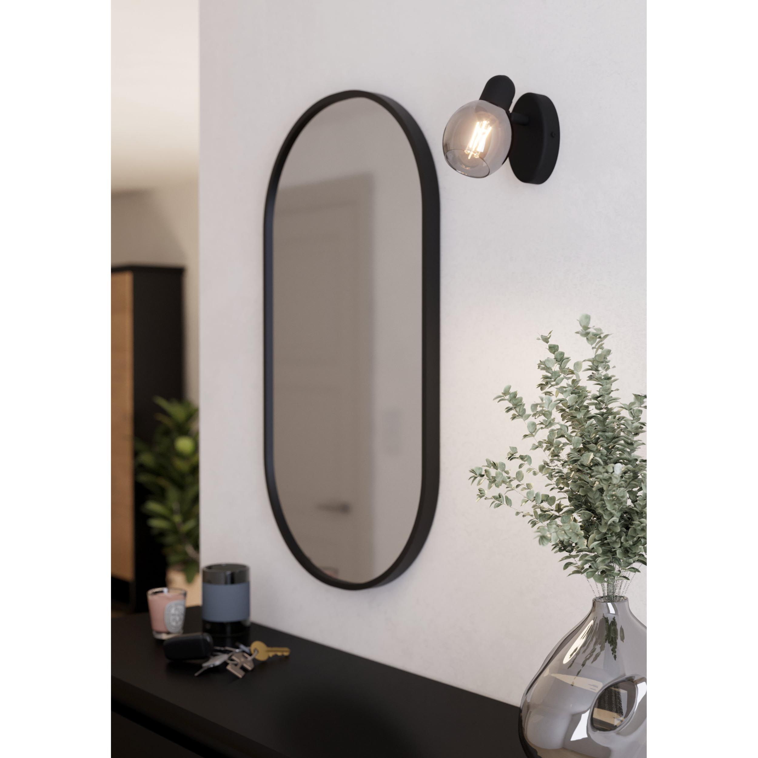 Spot POLLICA verre fumé Ø6,5cm