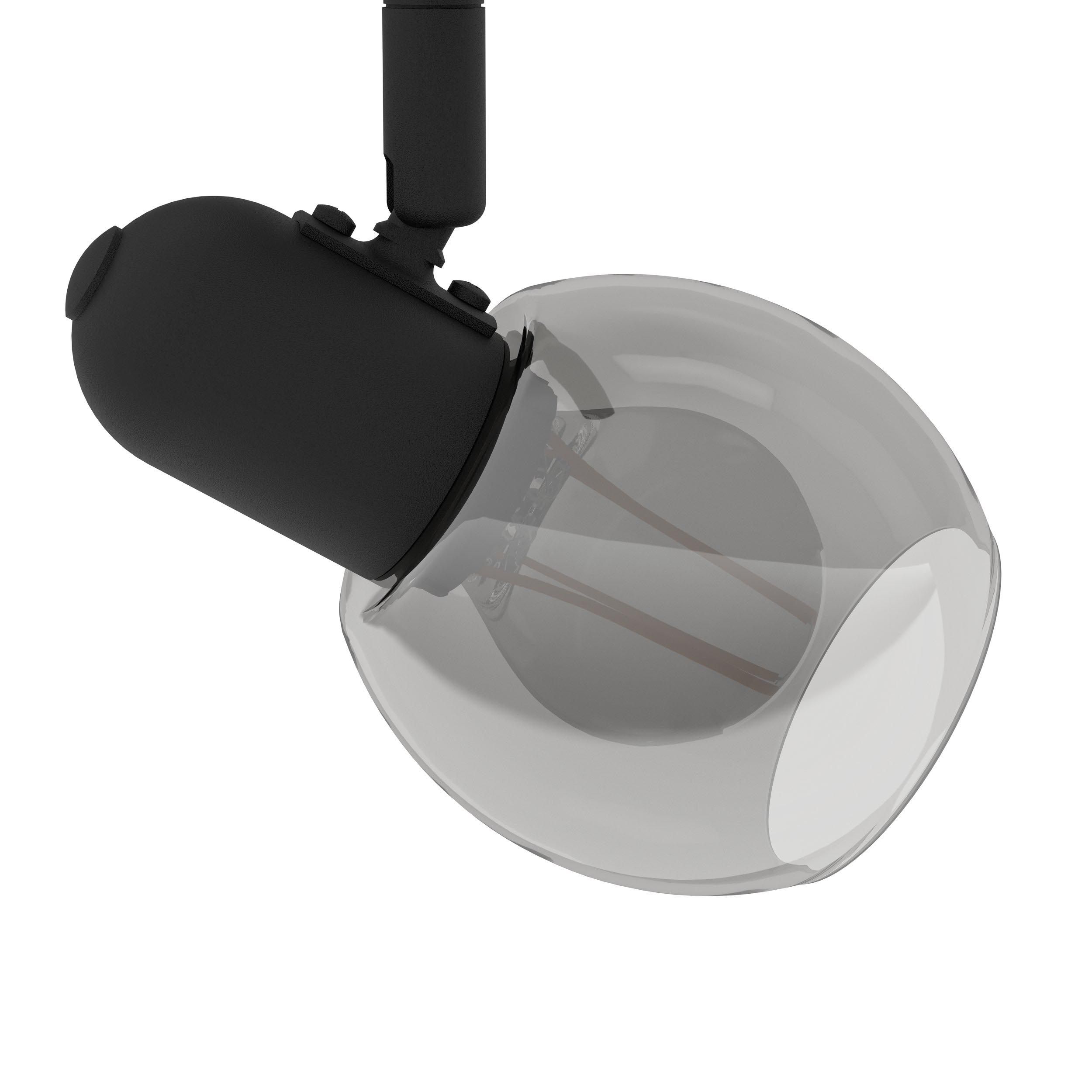 Réglette POLLICA verre fumé L36,5cm