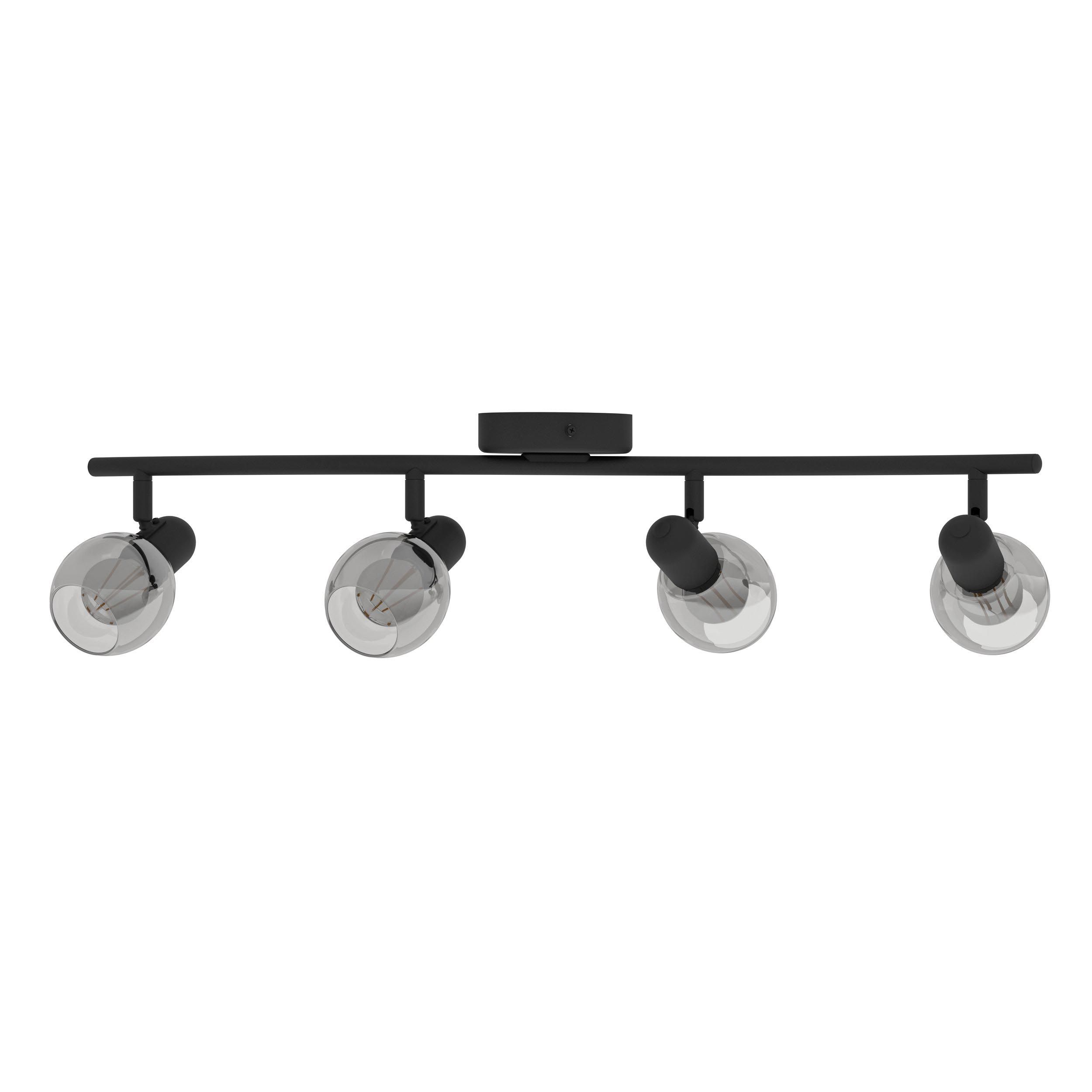 Réglette POLLICA verre fumé Ø31cm