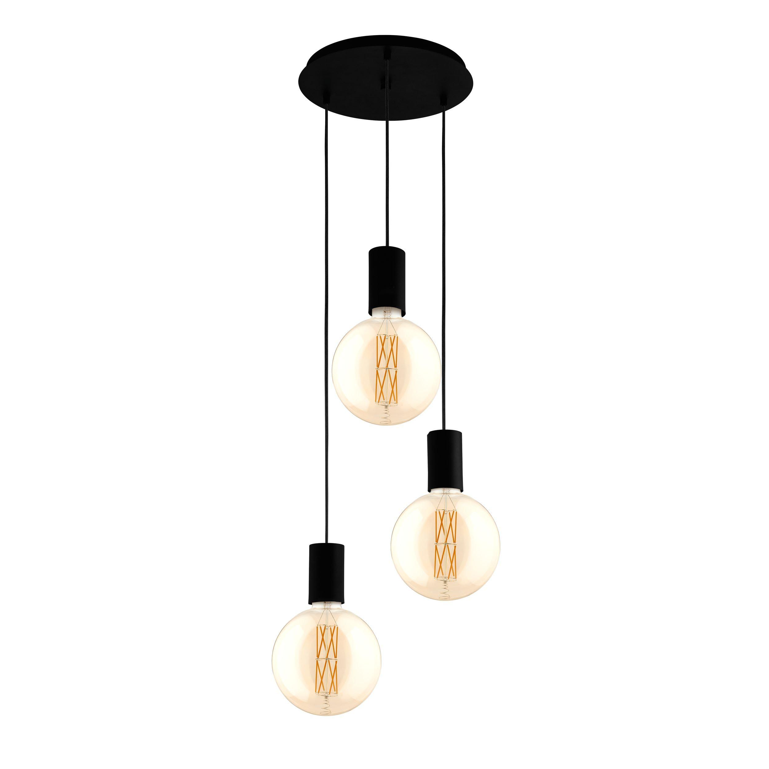 Suspension POZUTA noir Ø33cm