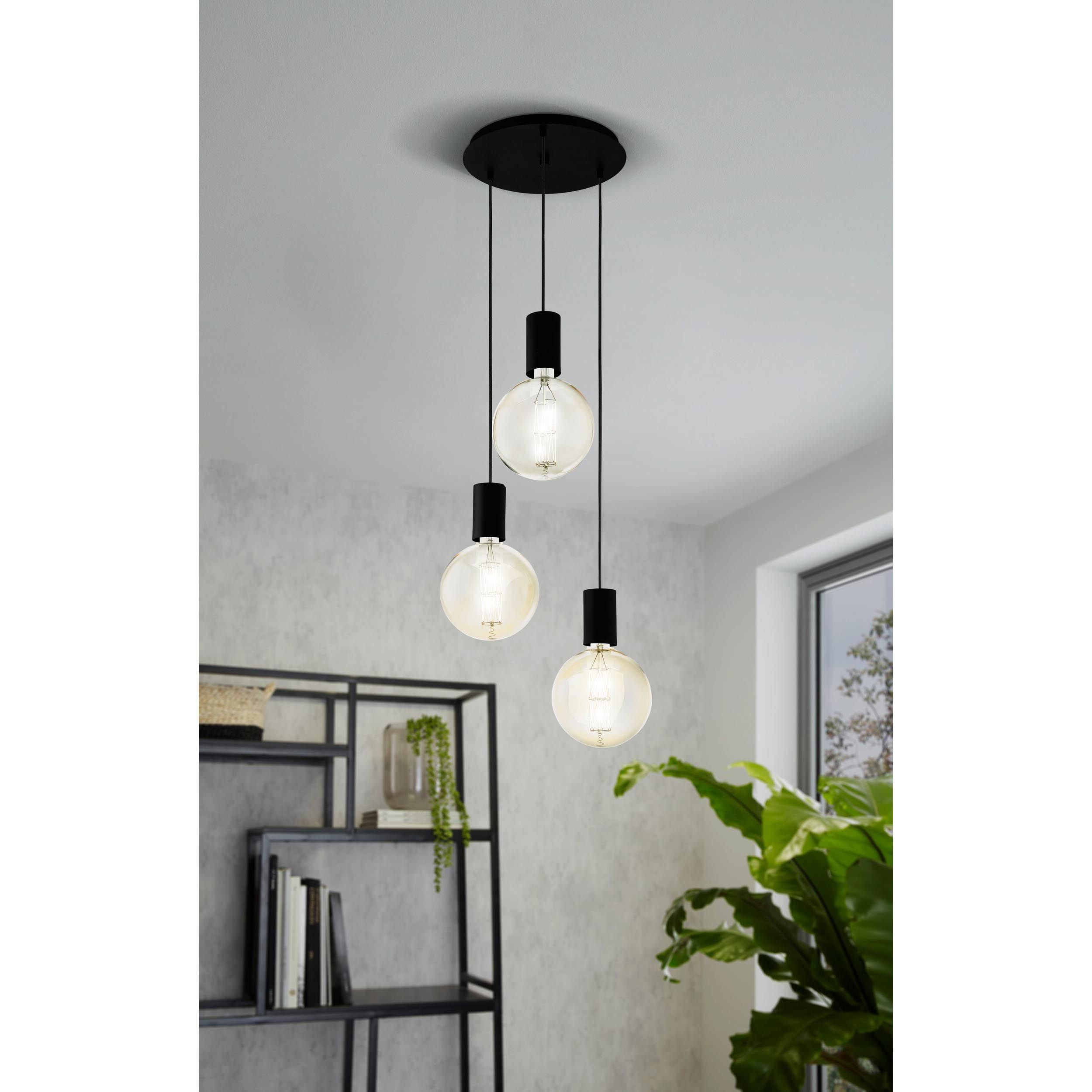 Suspension POZUTA noir Ø33cm