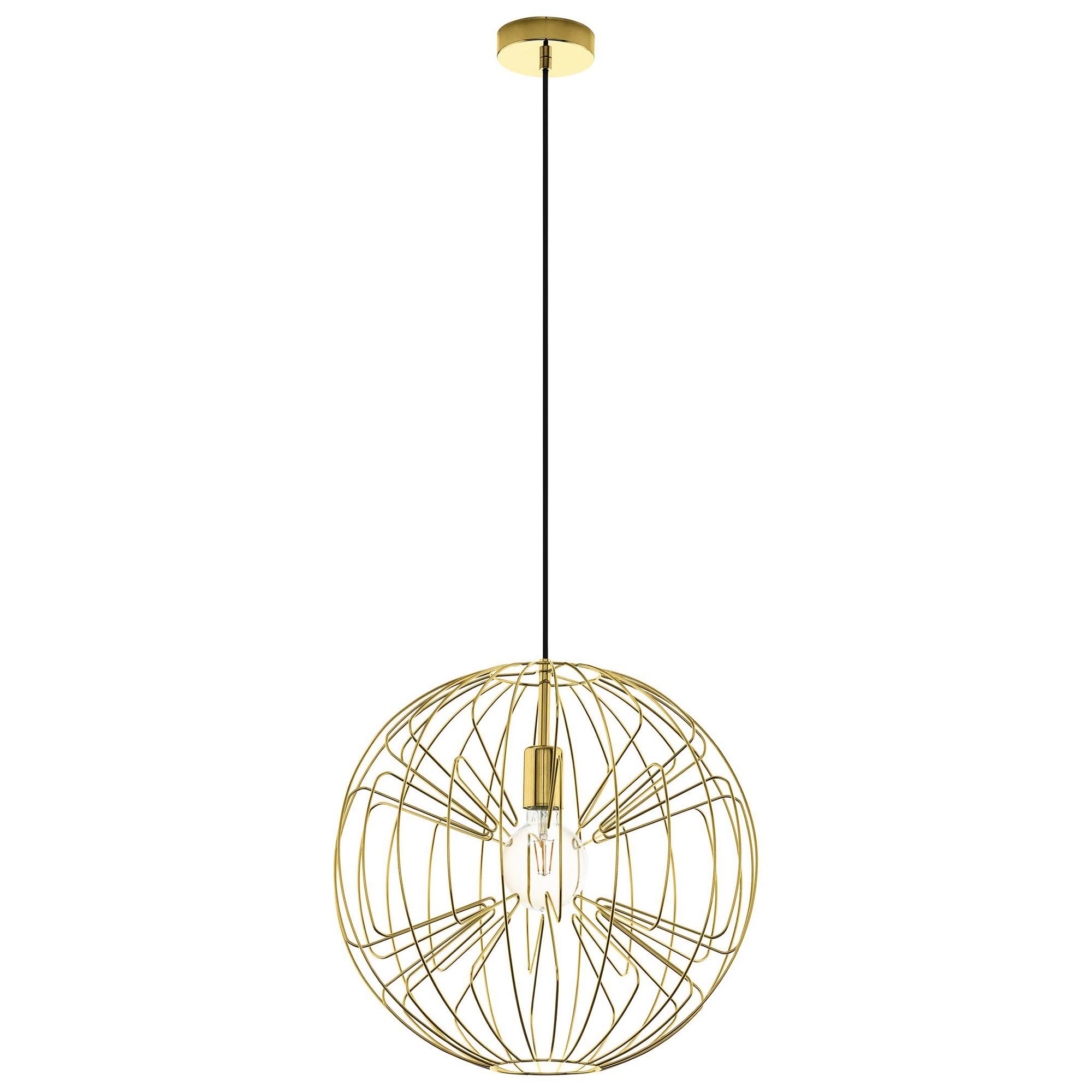 Suspension OKINTA laiton Ø45cm