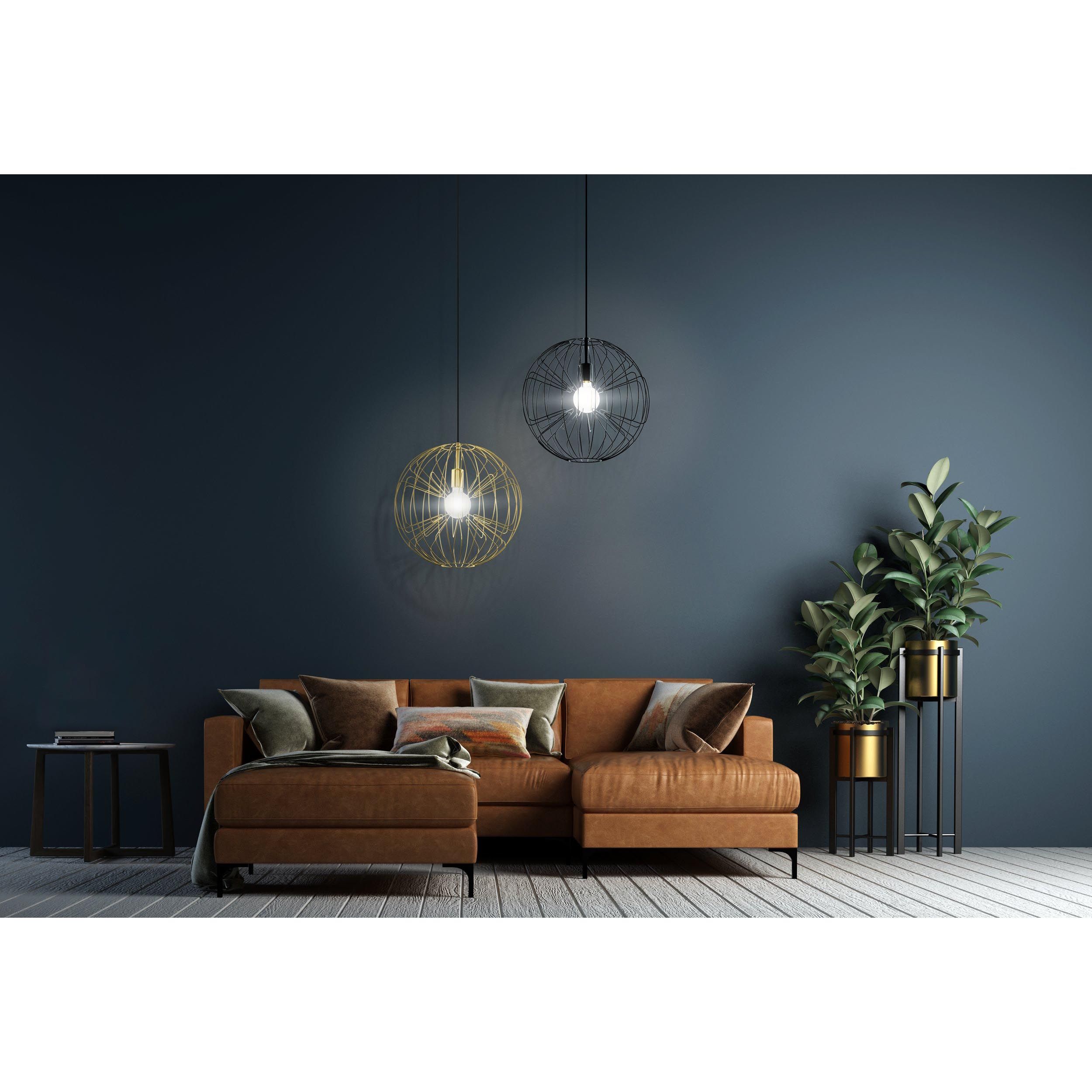 Suspension OKINTA laiton Ø45cm
