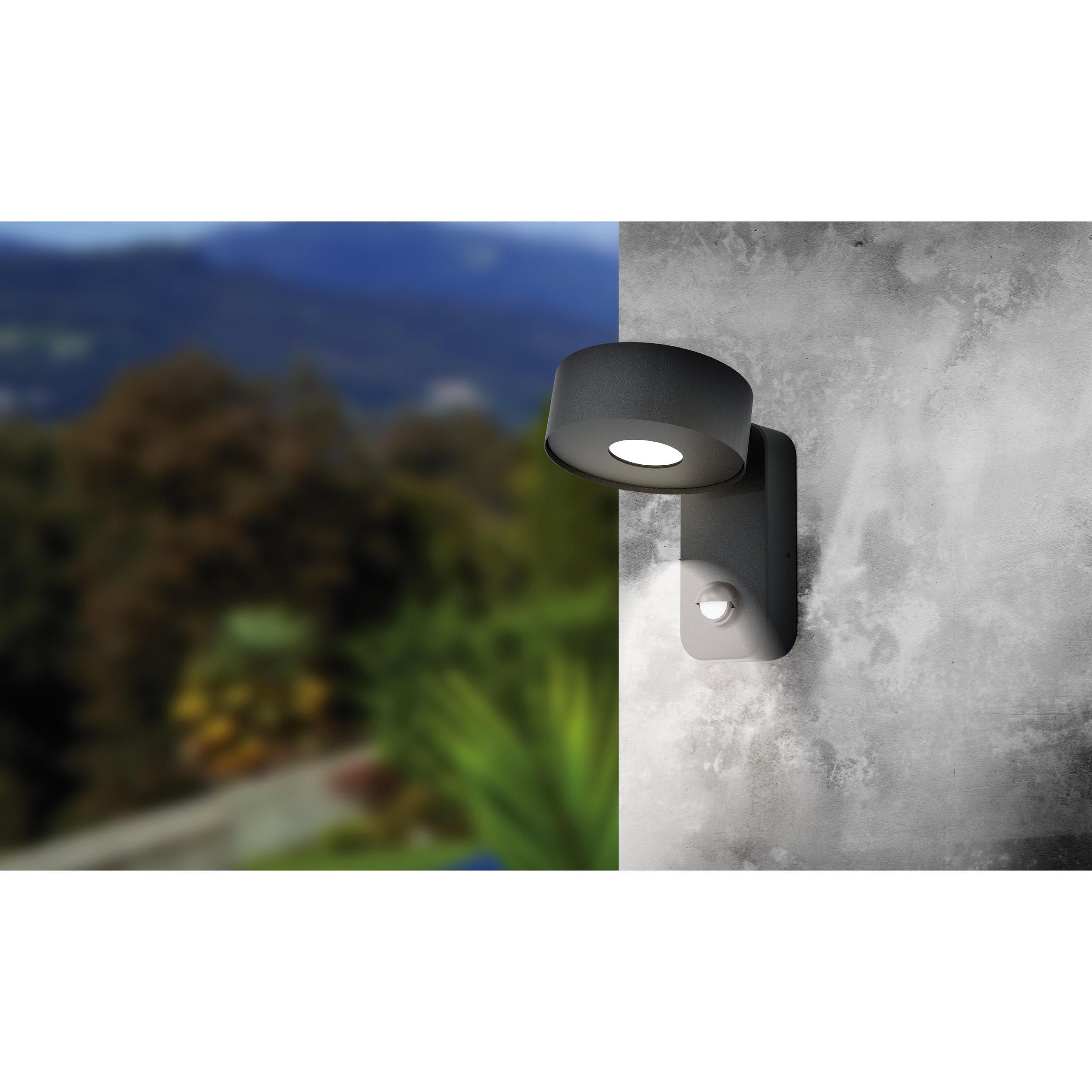 Applique extérieure LED PALOSCO noir L11,5cm