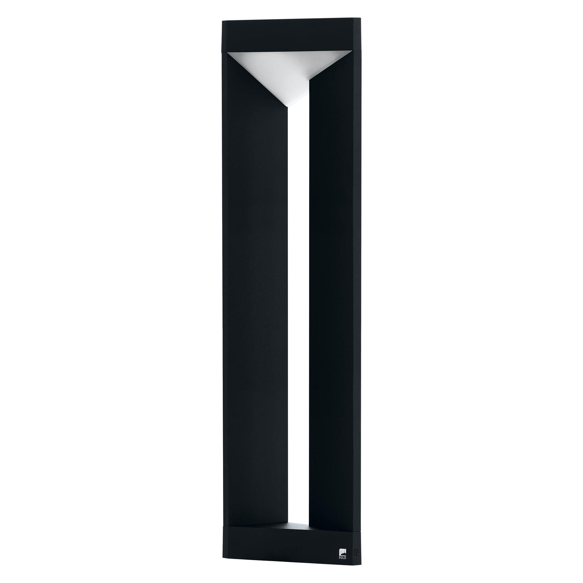 Lampadaire extérieur LED NEMBRO noir H80cm