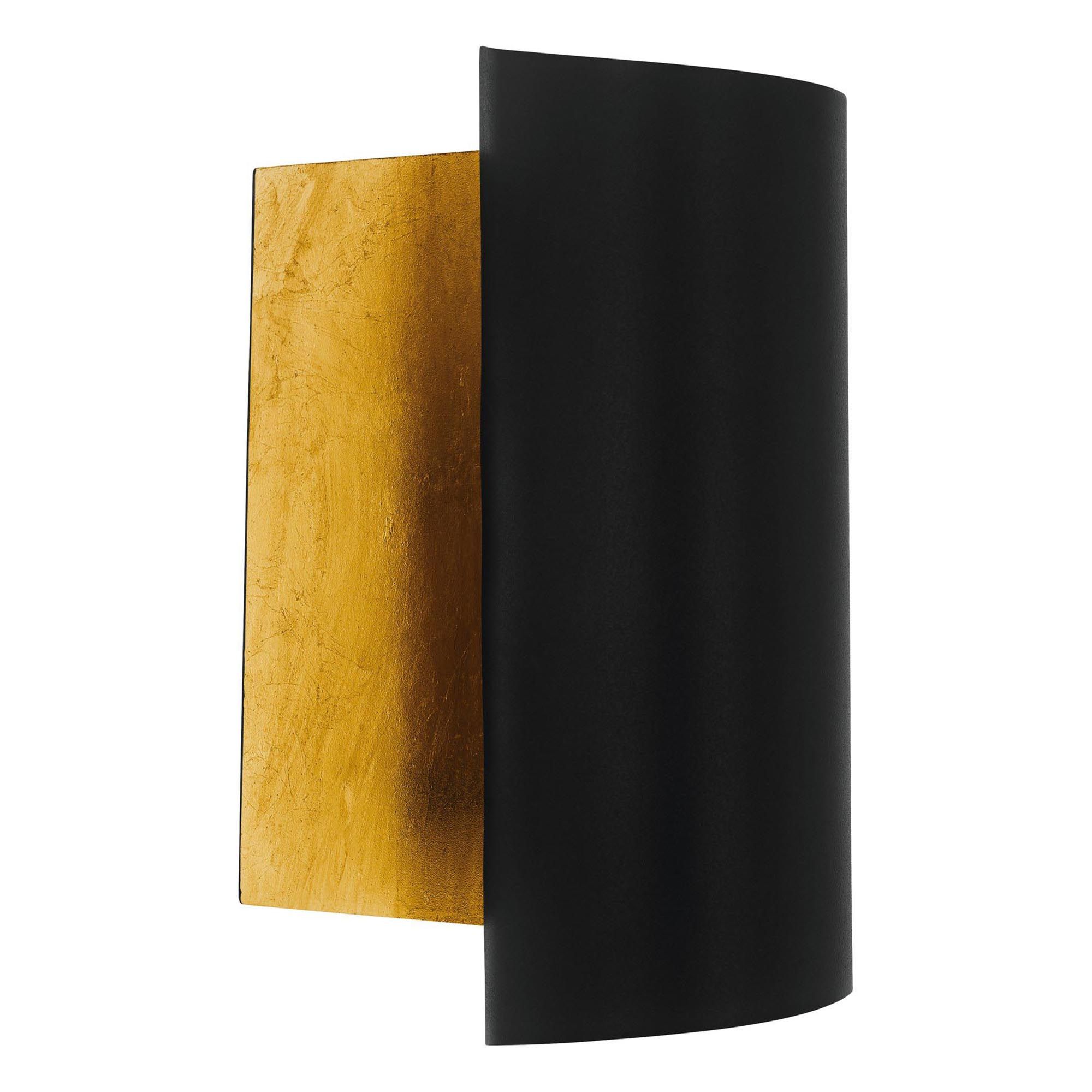 Applique FALICETTO noir/doré L59,5cm