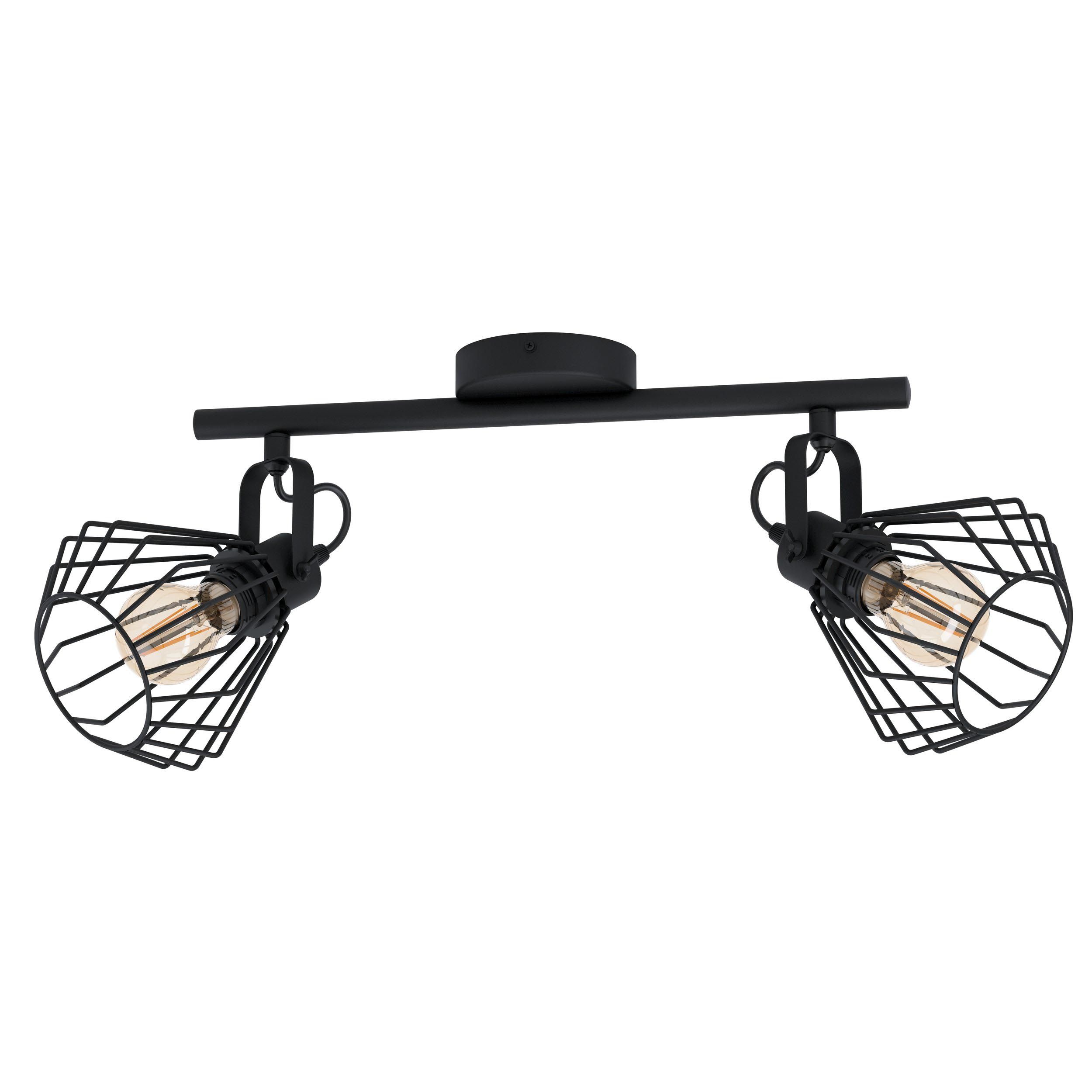 Réglette TABILLANO noir L44cm