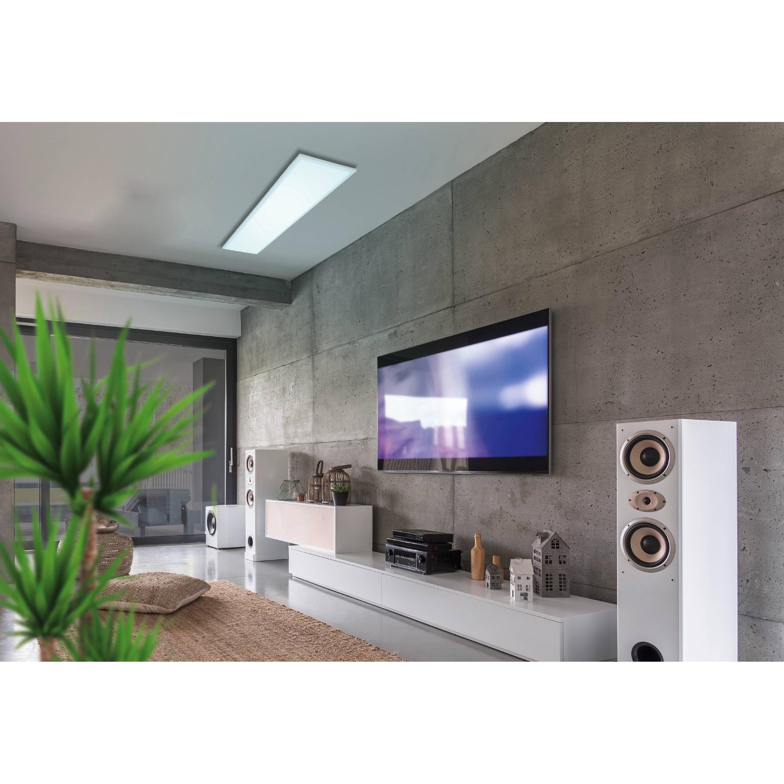 Plafonnier LED SALOBRENA-B blanc L120cm