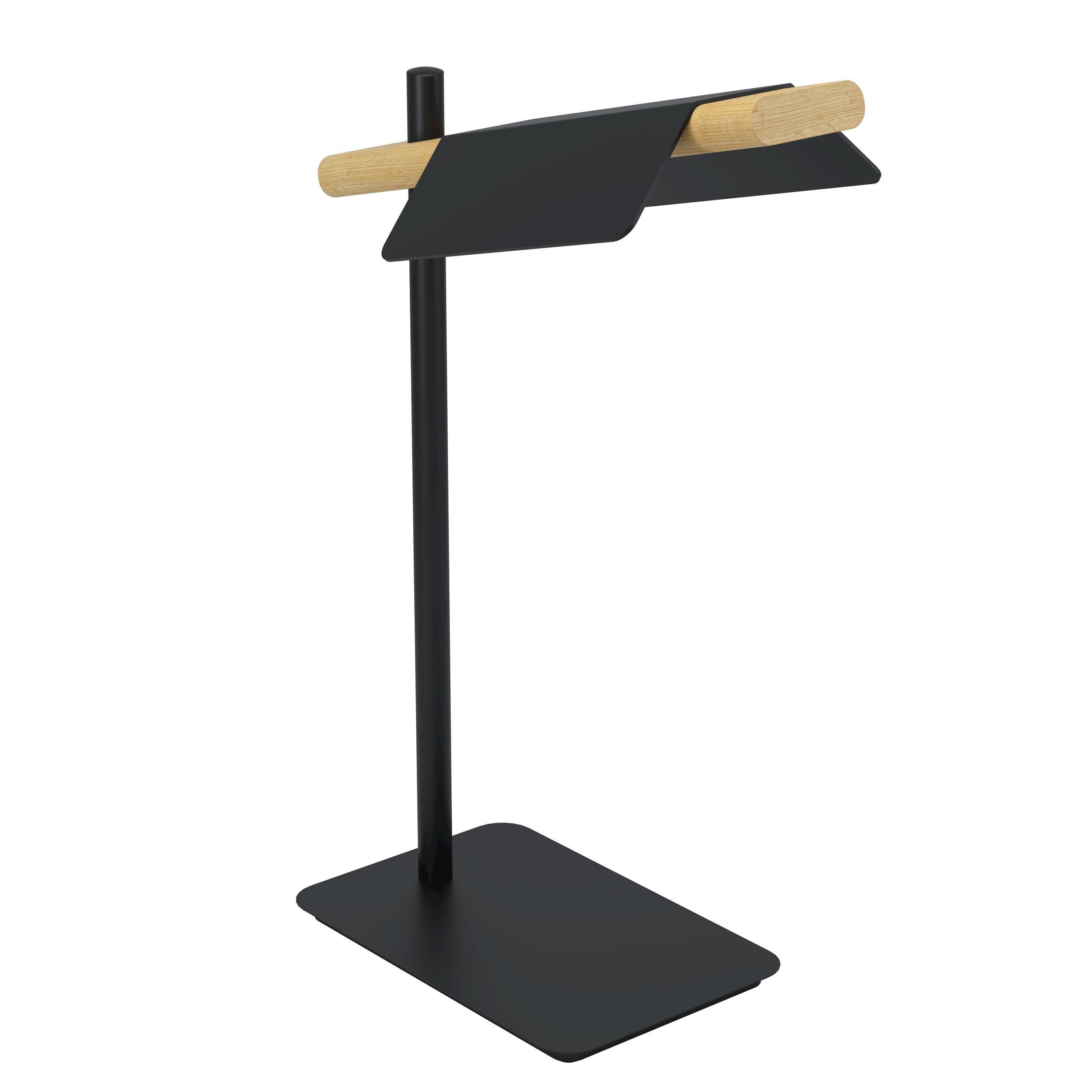 Lampe à poser LED ERMUA noir H51,5cm