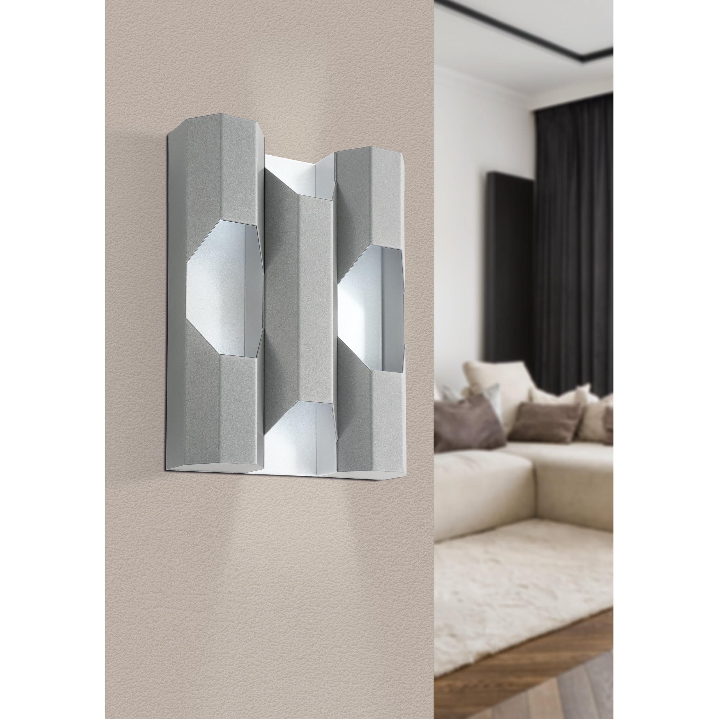 Applique ZINACUA argenté H31cm